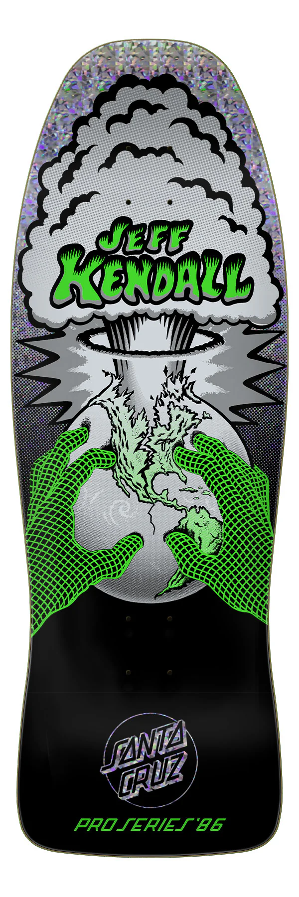 10.0in Jeff Kendall End Of The World Reissue Santa Cruz Skateboard Deck