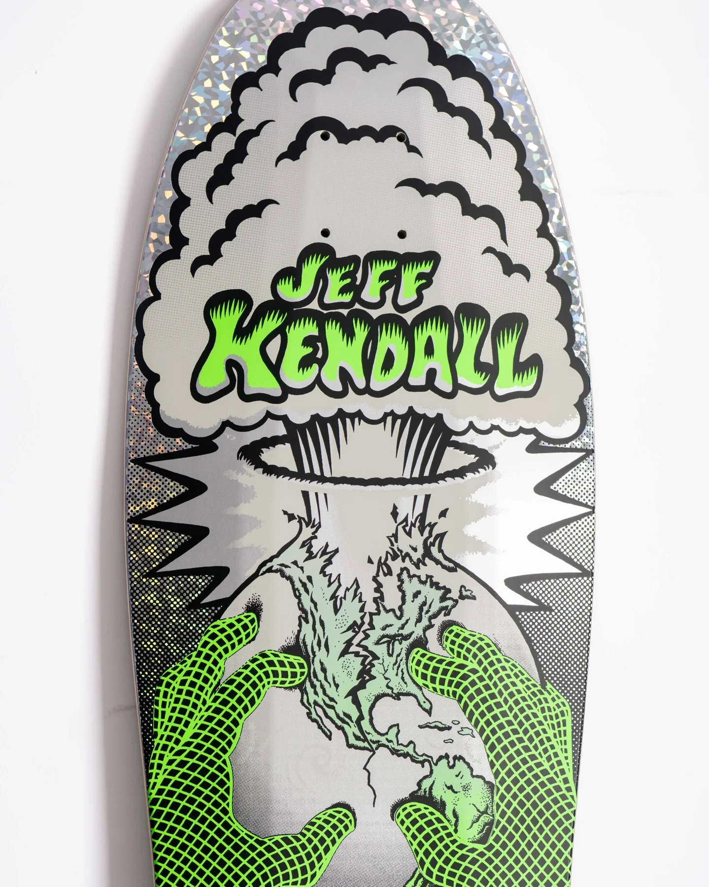 10.0in Jeff Kendall End Of The World Reissue Santa Cruz Skateboard Deck - Image 4