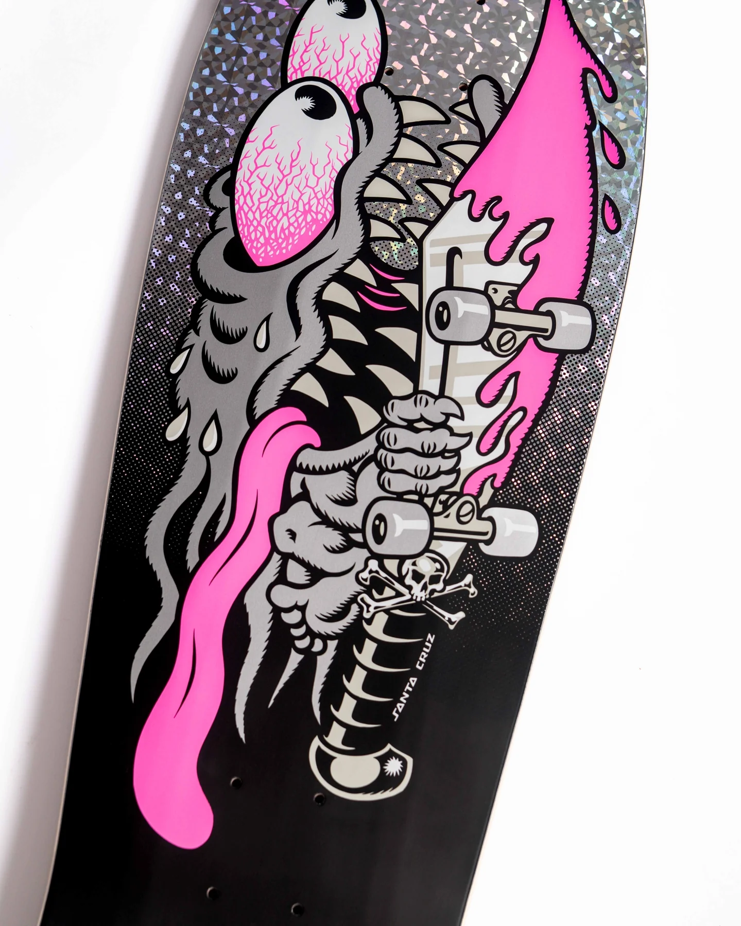 10.1in Keith Meek Slasher Reissue Santa Cruz Skateboard Deck - Image 4