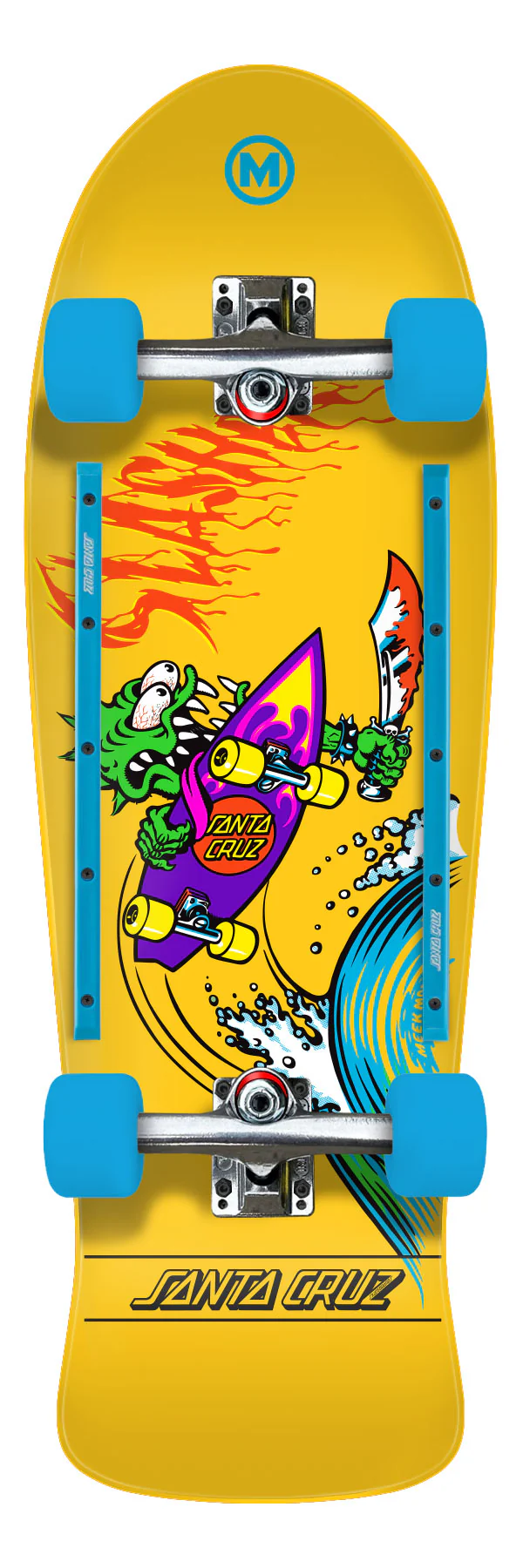 10.1in Meek OG Slasher Reissue Santa Cruz Premium Skate Cruiser