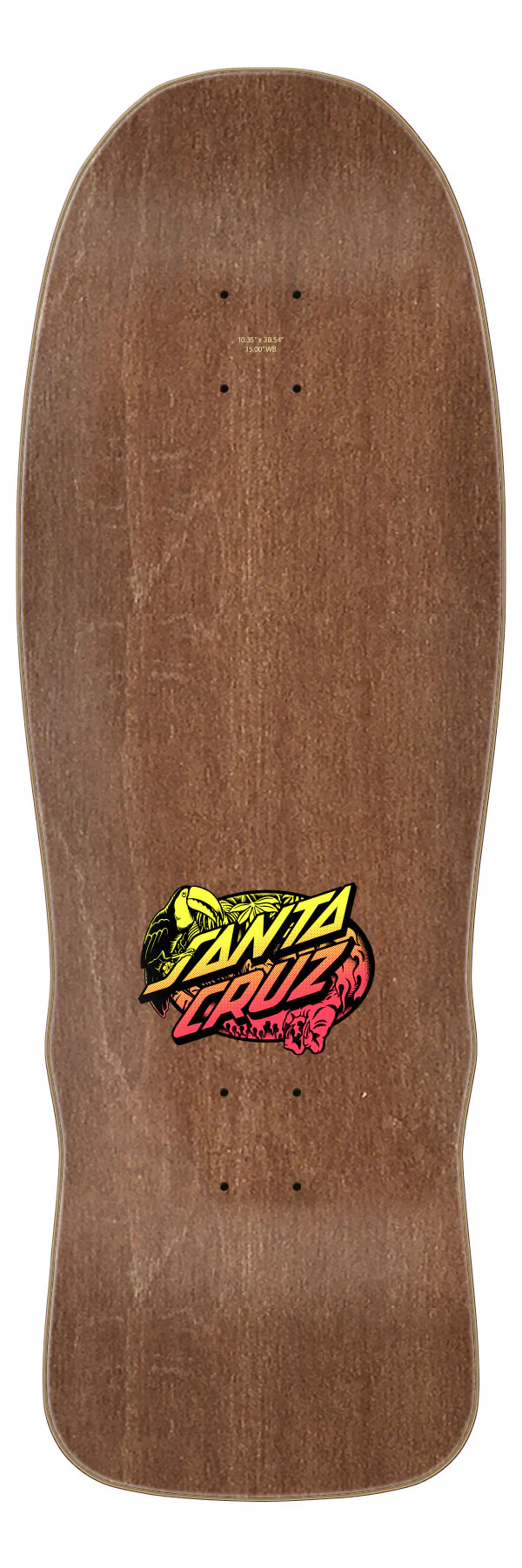 10.35in Erick Winkowski Eternal Divide Santa Cruz Shaped Skateboard Deck - Image 2