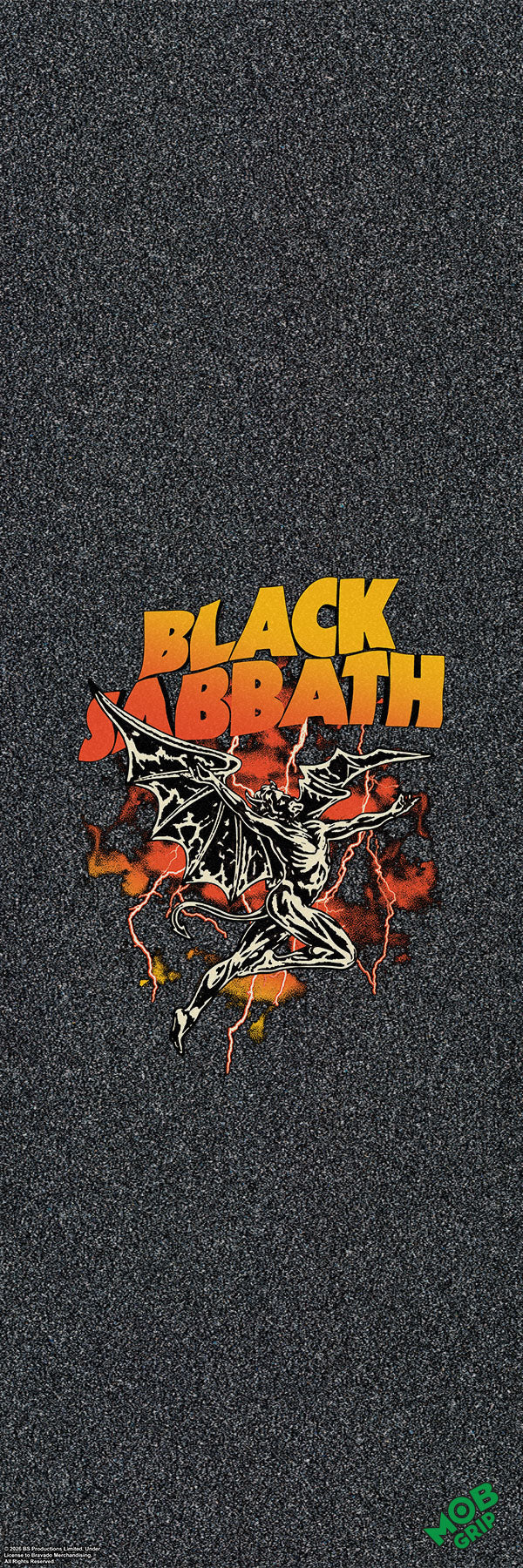 11in Black Sabbath Henry 2 Mob Skateboard Griptape