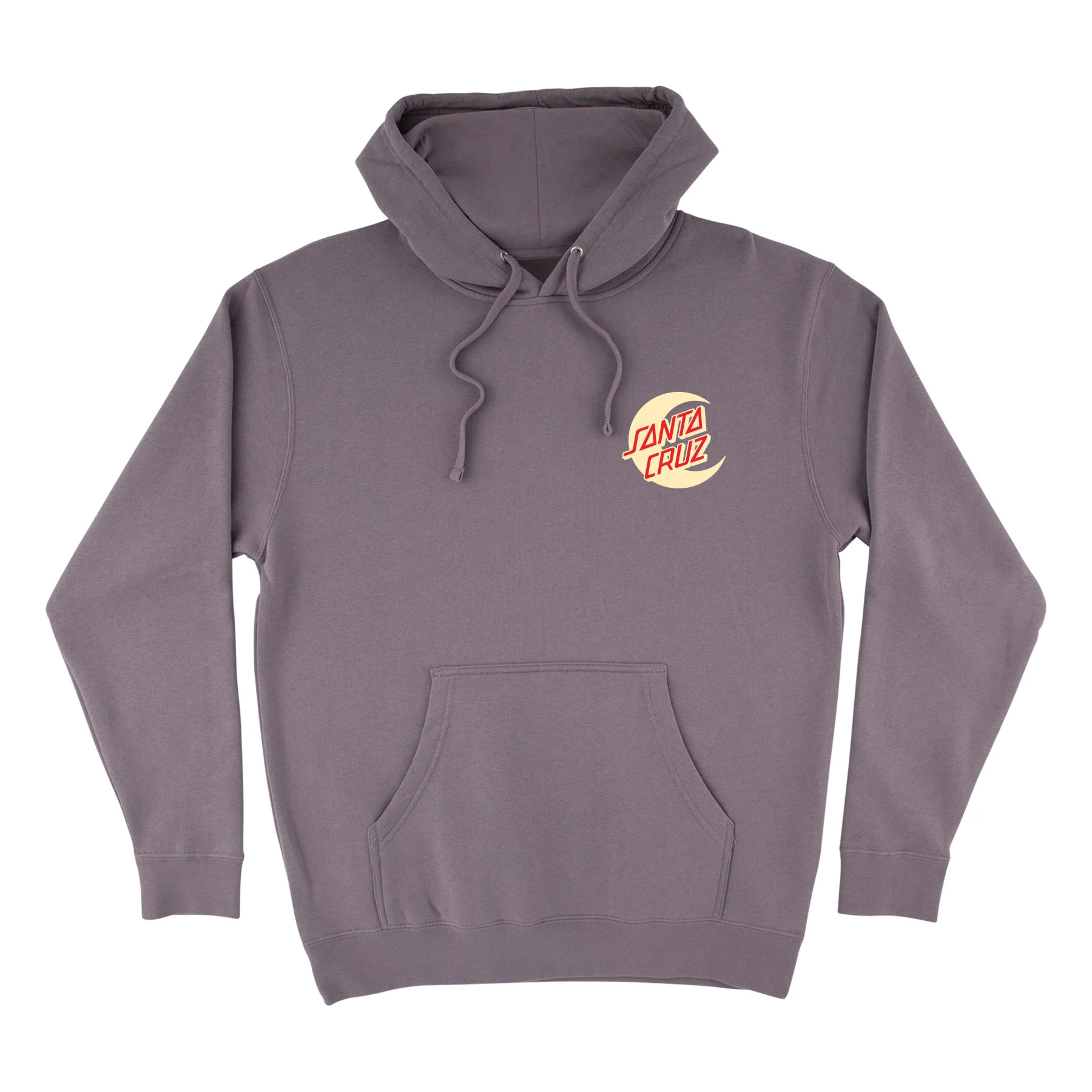 2 Tone Moon Dot Womens Santa Cruz Hoodie - Image 3