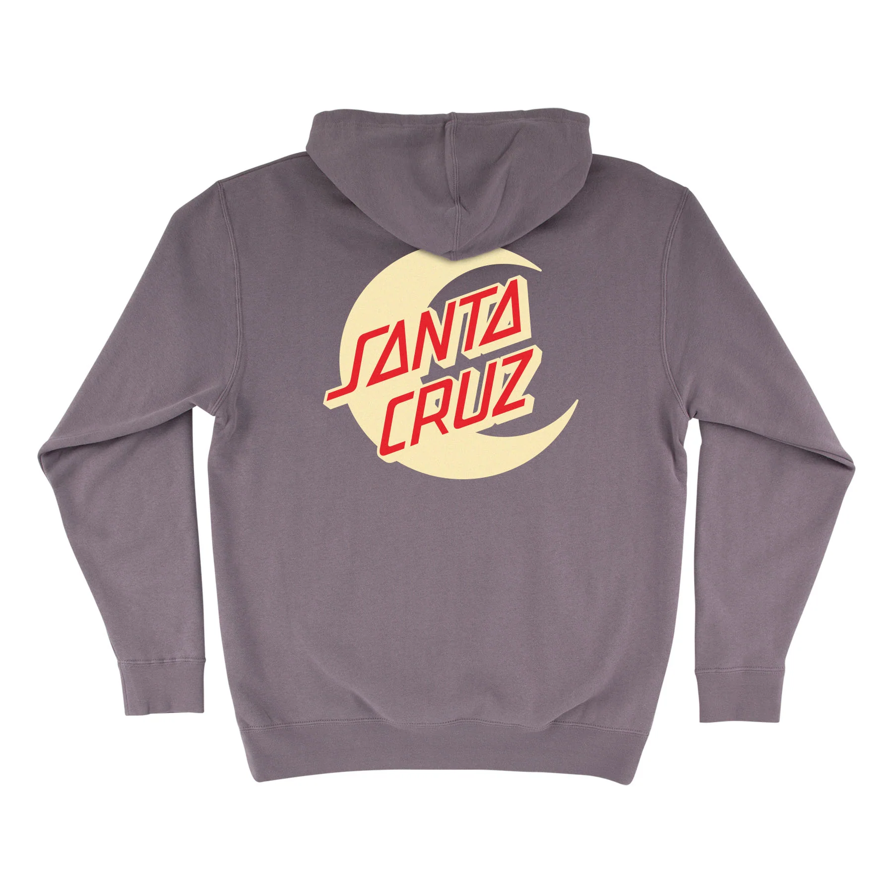 2 Tone Moon Dot Womens Santa Cruz Hoodie - Image 4