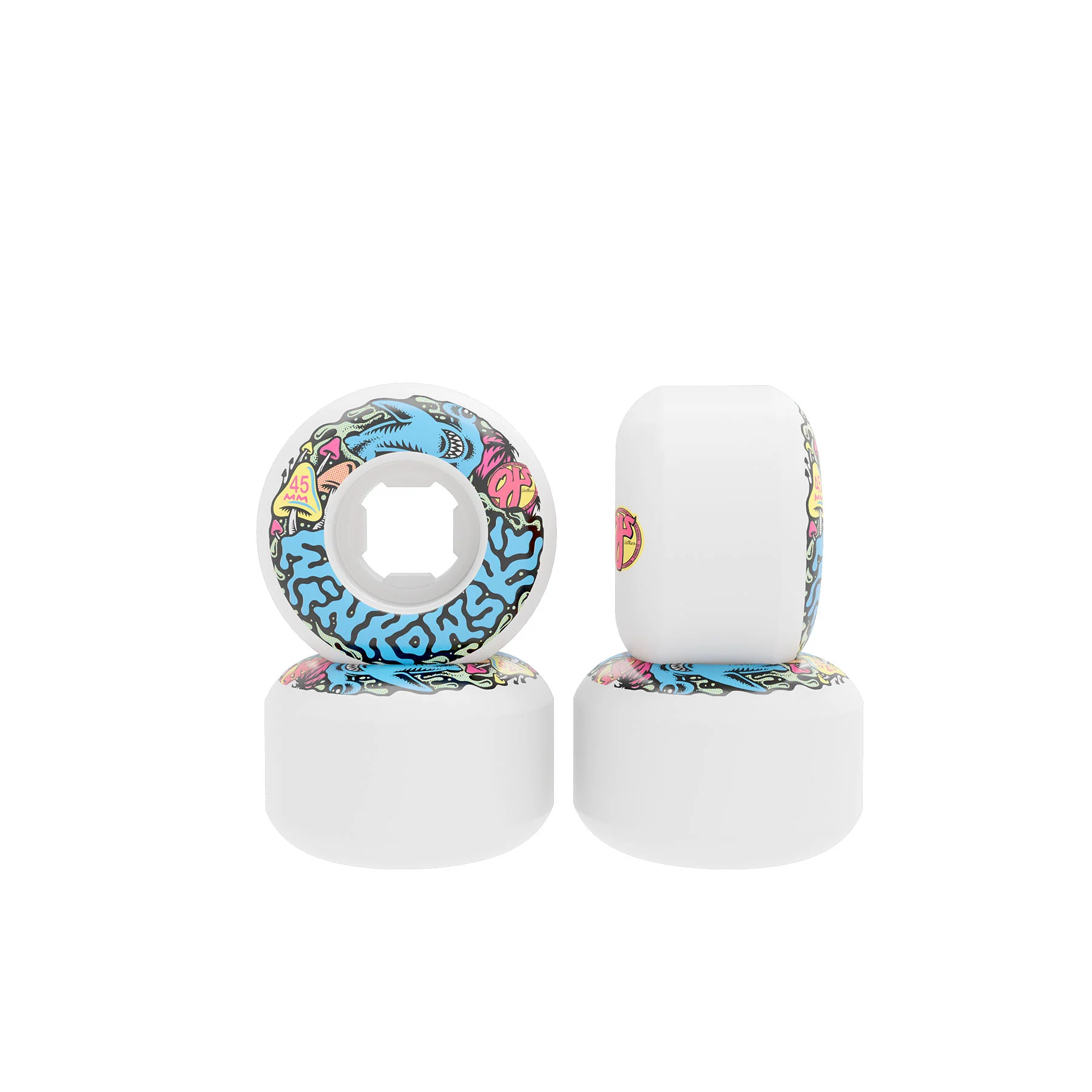 45mm Erick Winkowski Elite Mini Chubbies 99a OJ Skateboard Wheels - Image 5