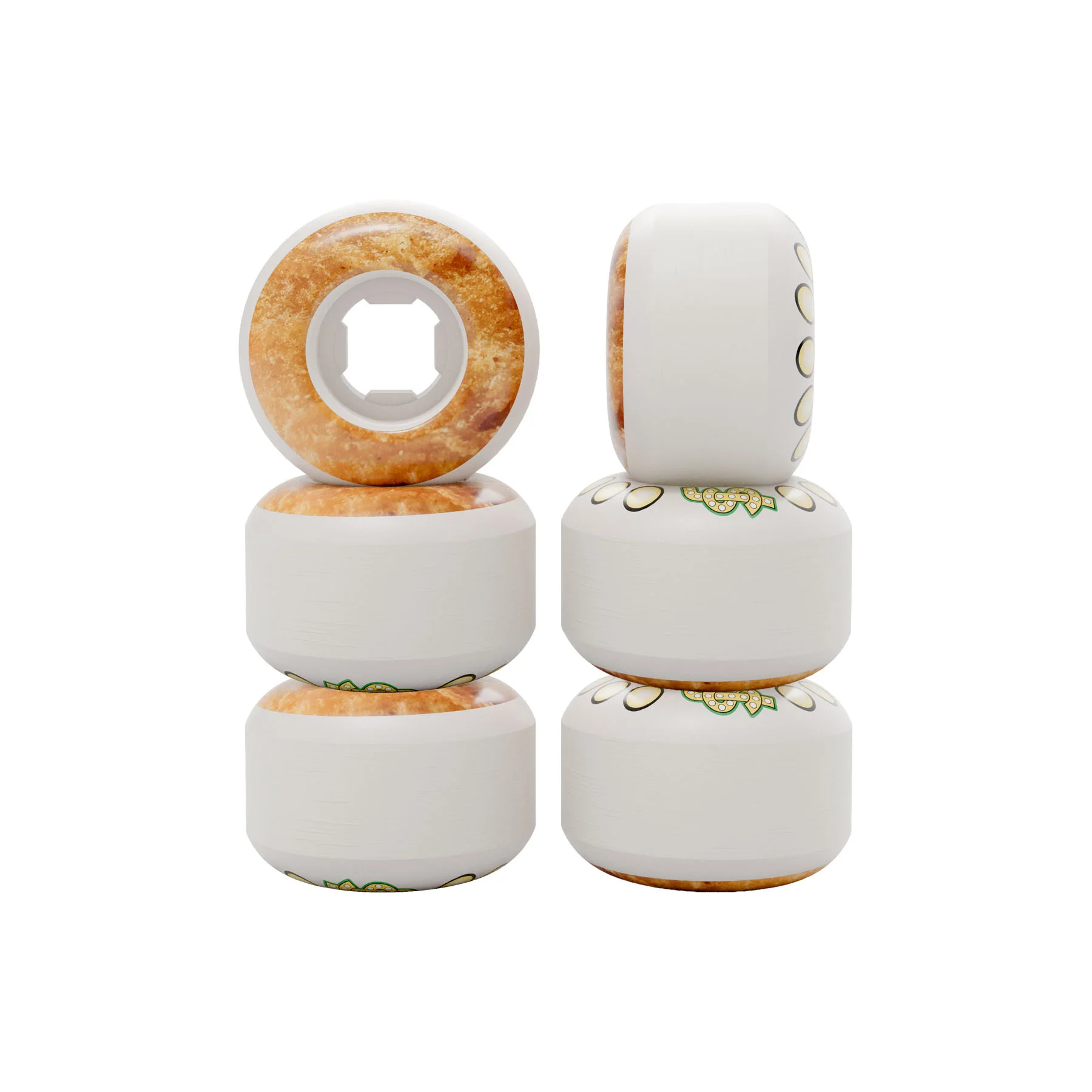 45mm Shake Junt Nuggets 99a Slime Balls Skateboard Wheels - Image 5