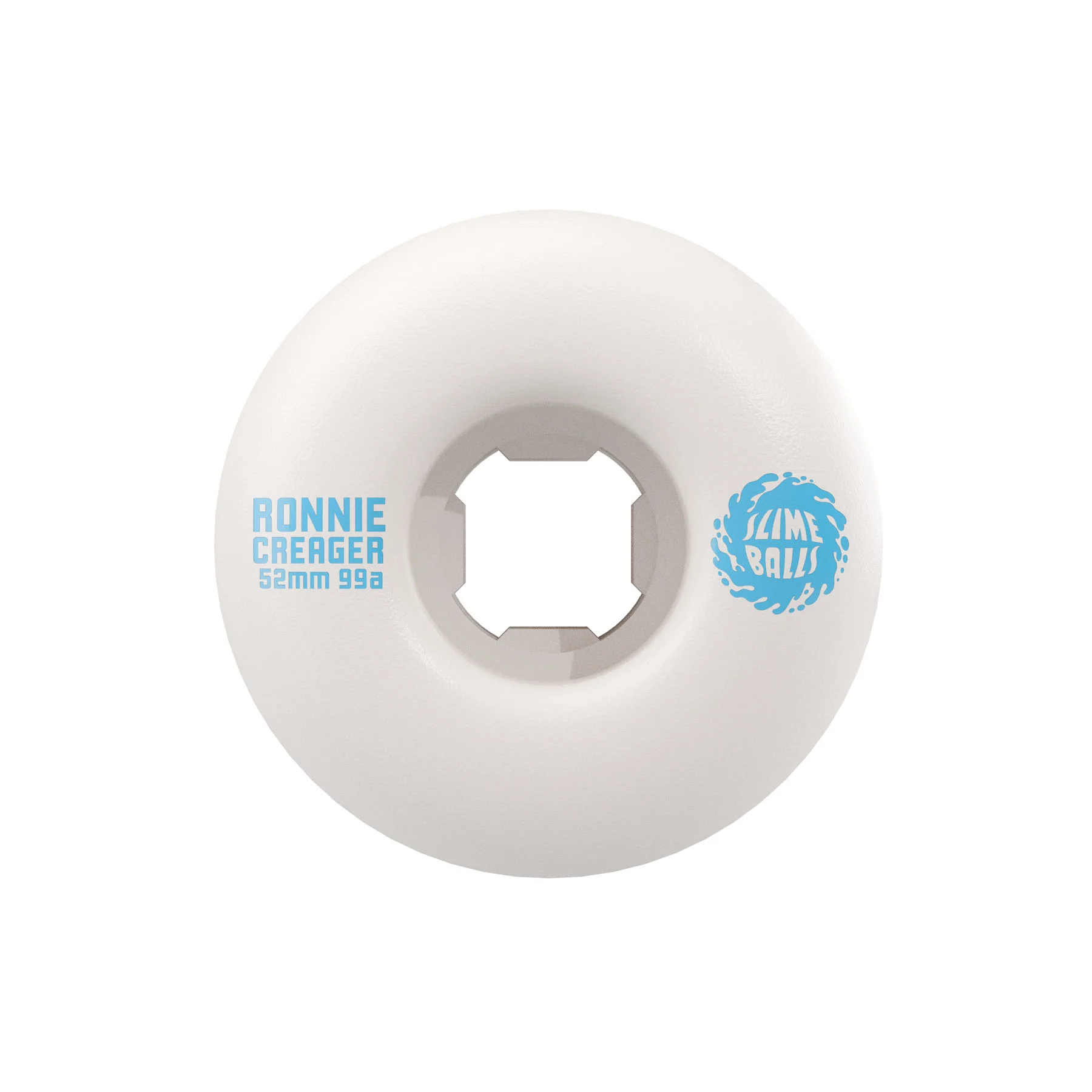52mm Ronnie Creager 99a Slime Balls Guest Skateboard Wheel - Image 3