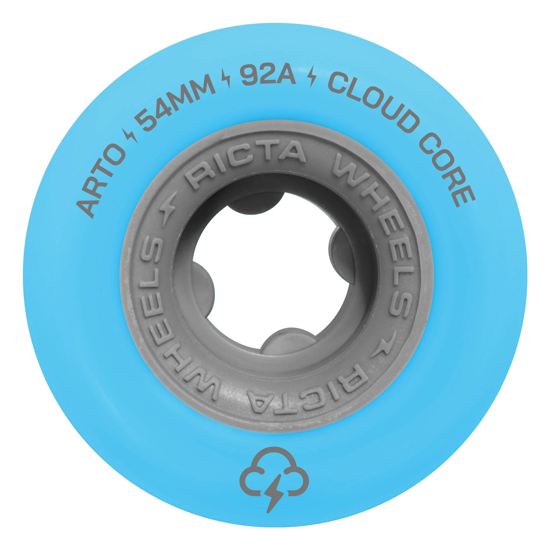 54mm Arto Saari Clouds 92a Ricta Skateboard Wheels