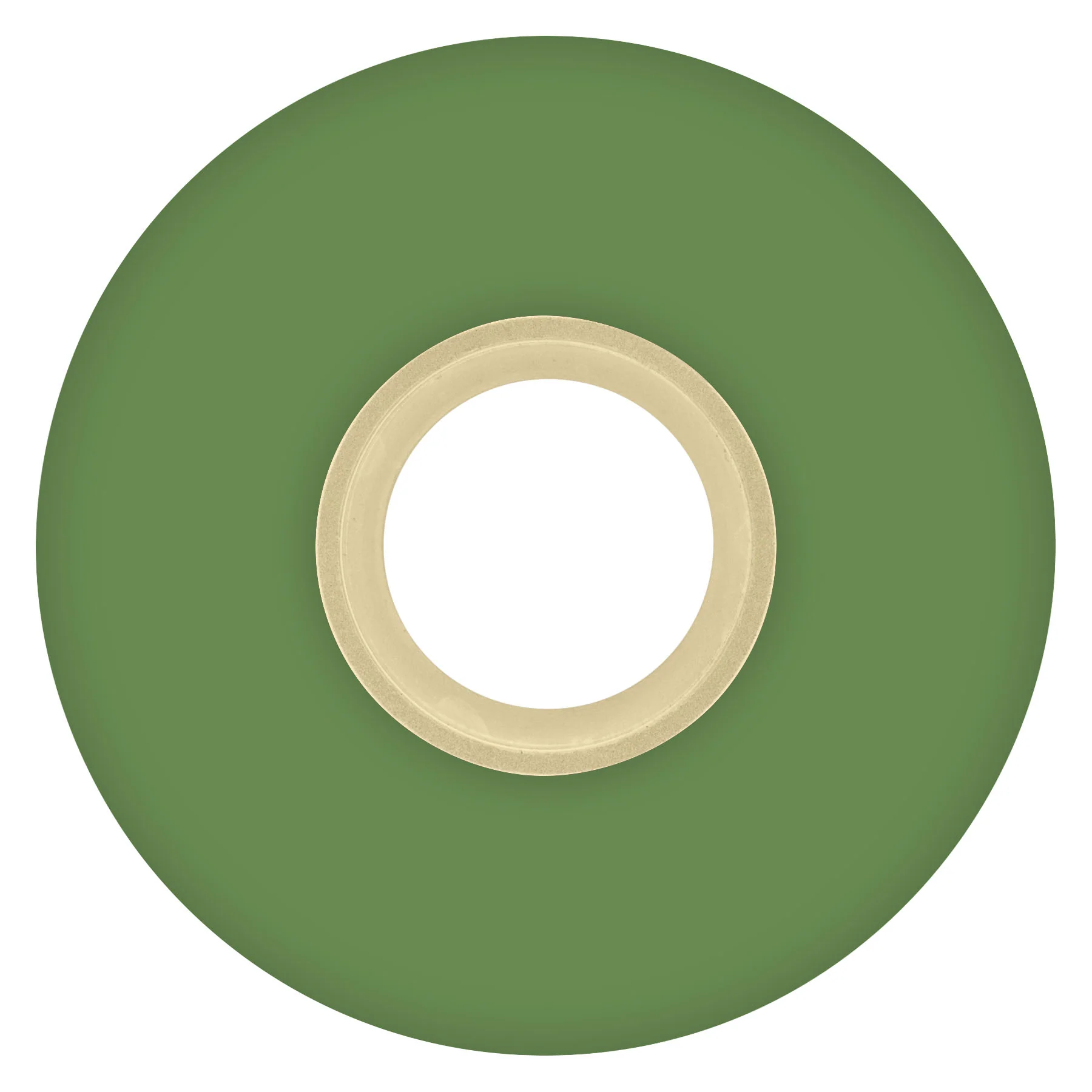 54mm Clouds Green/Natural 86a Ricta Skateboard Wheels - Image 2