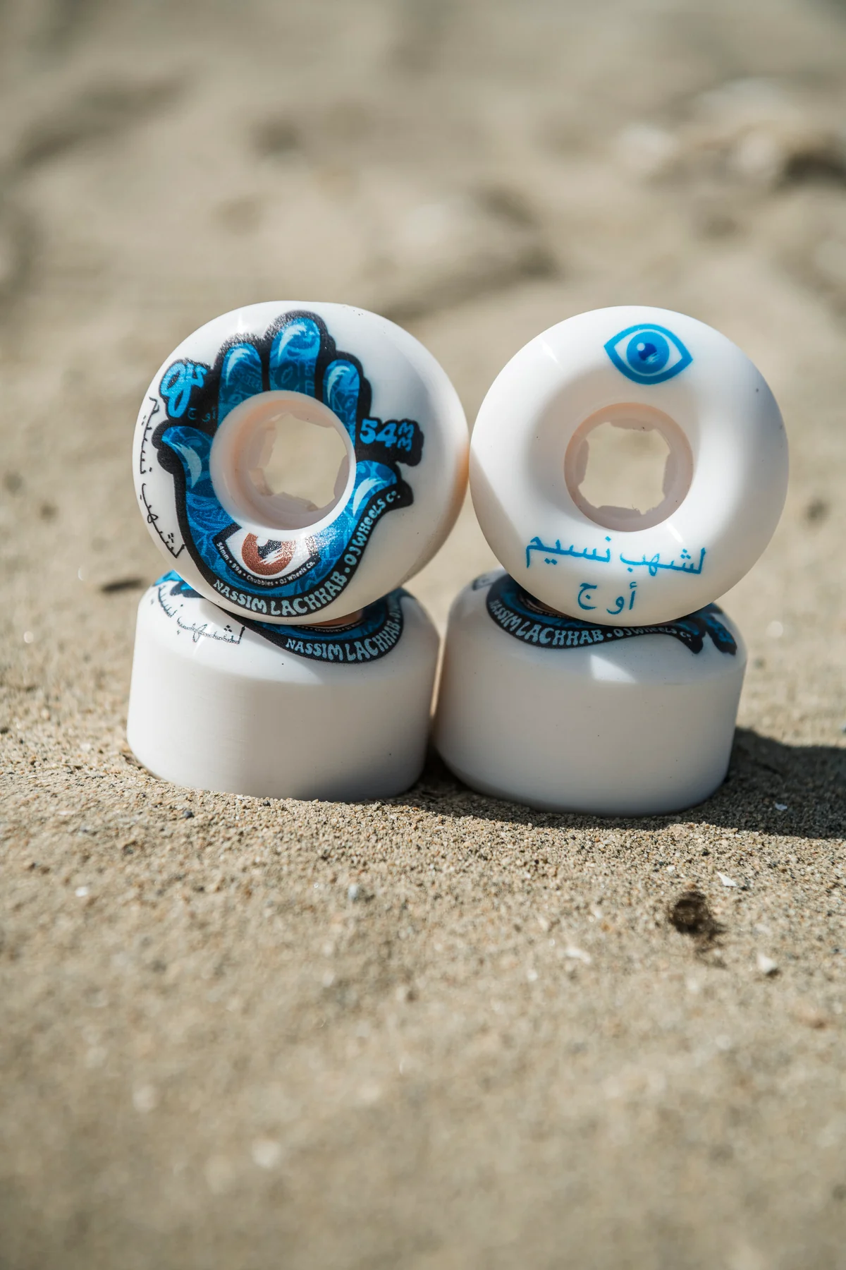 54mm Nassim Lachhab Elite Chubbies 99a OJ Skateboard Wheels - Image 6