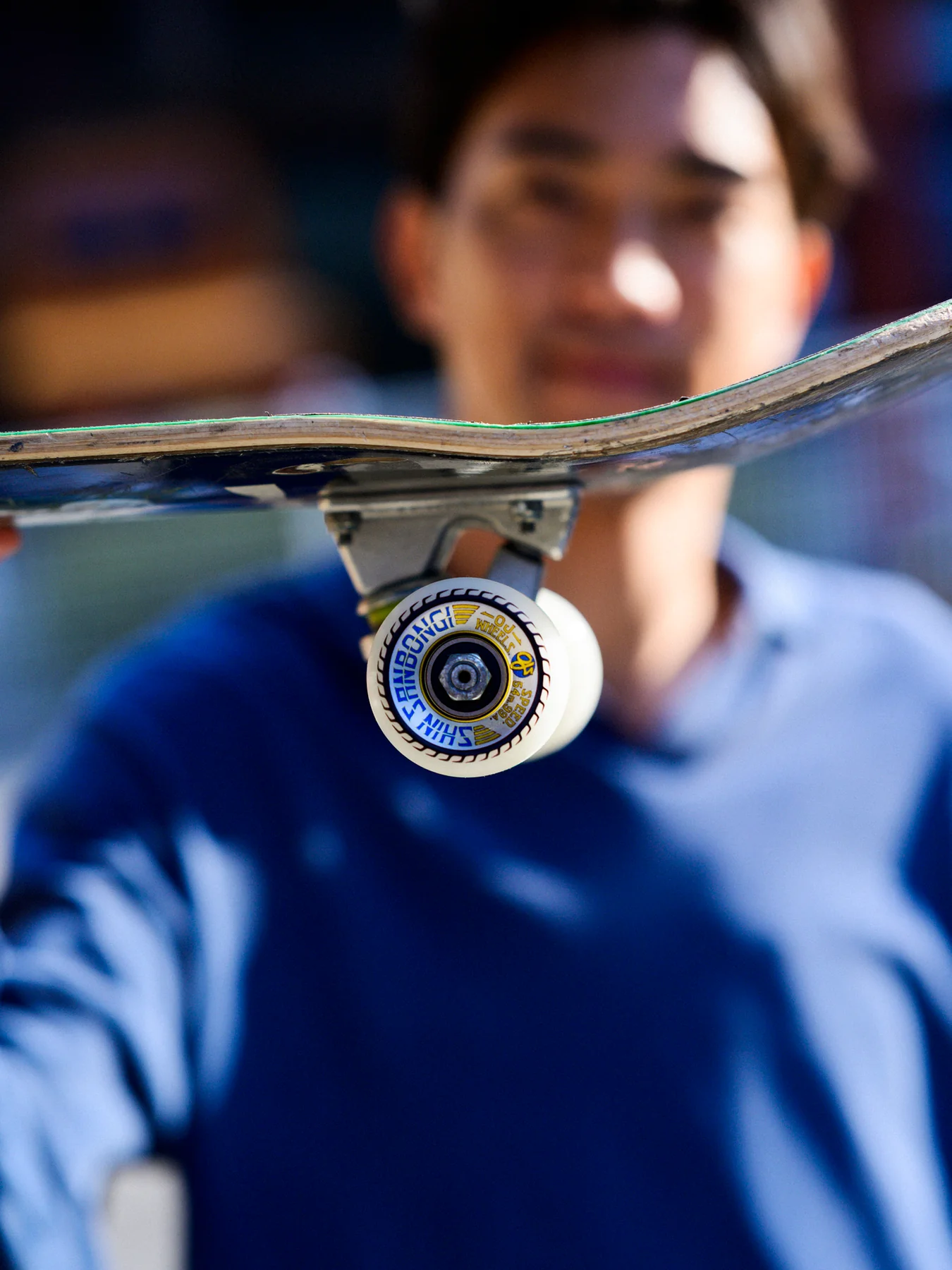 54mm Shin Sanbongi Mini Combos 99a OJ Skateboard Wheels - Image 5