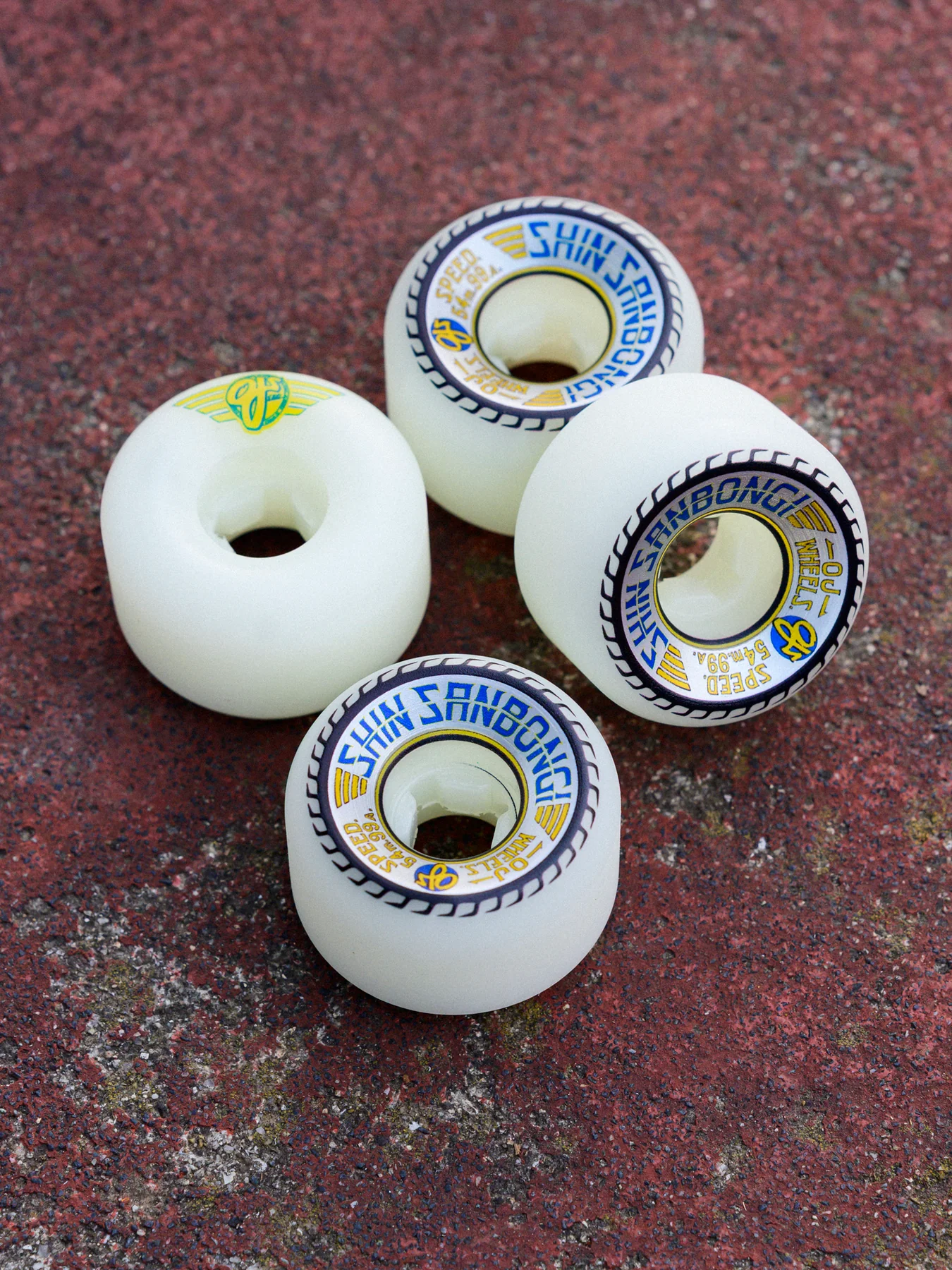 54mm Shin Sanbongi Mini Combos 99a OJ Skateboard Wheels - Image 6