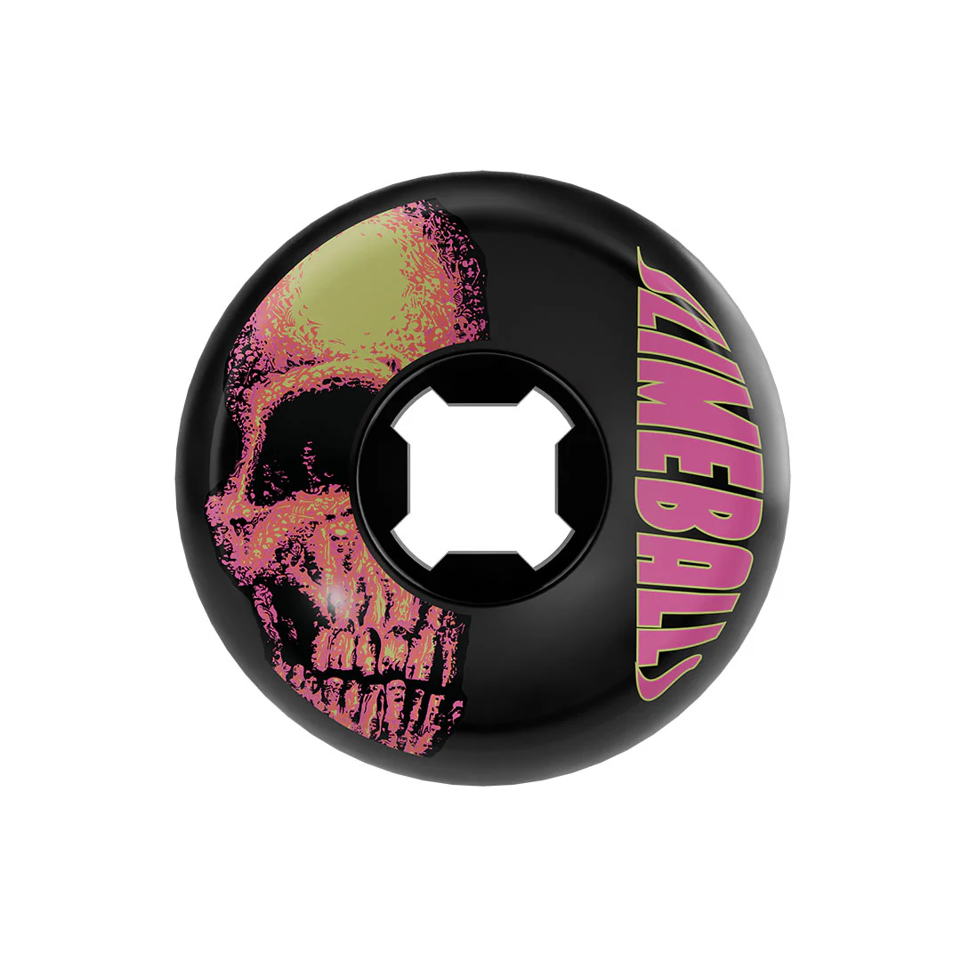 54mm Street Creep Reissue 97a Slime Balls Skateboard Wheels - Image 2