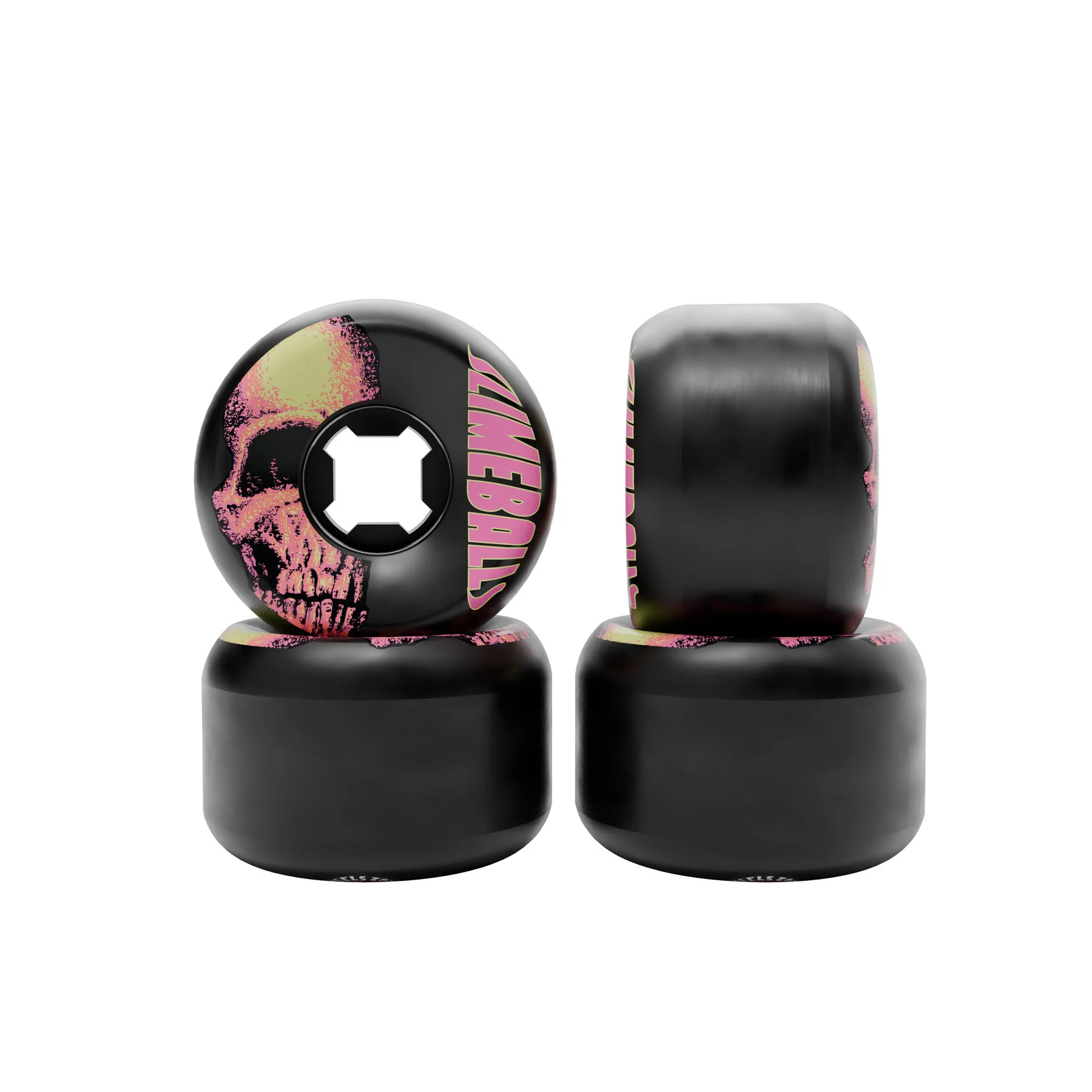 54mm Street Creep Reissue 97a Slime Balls Skateboard Wheels - Image 5