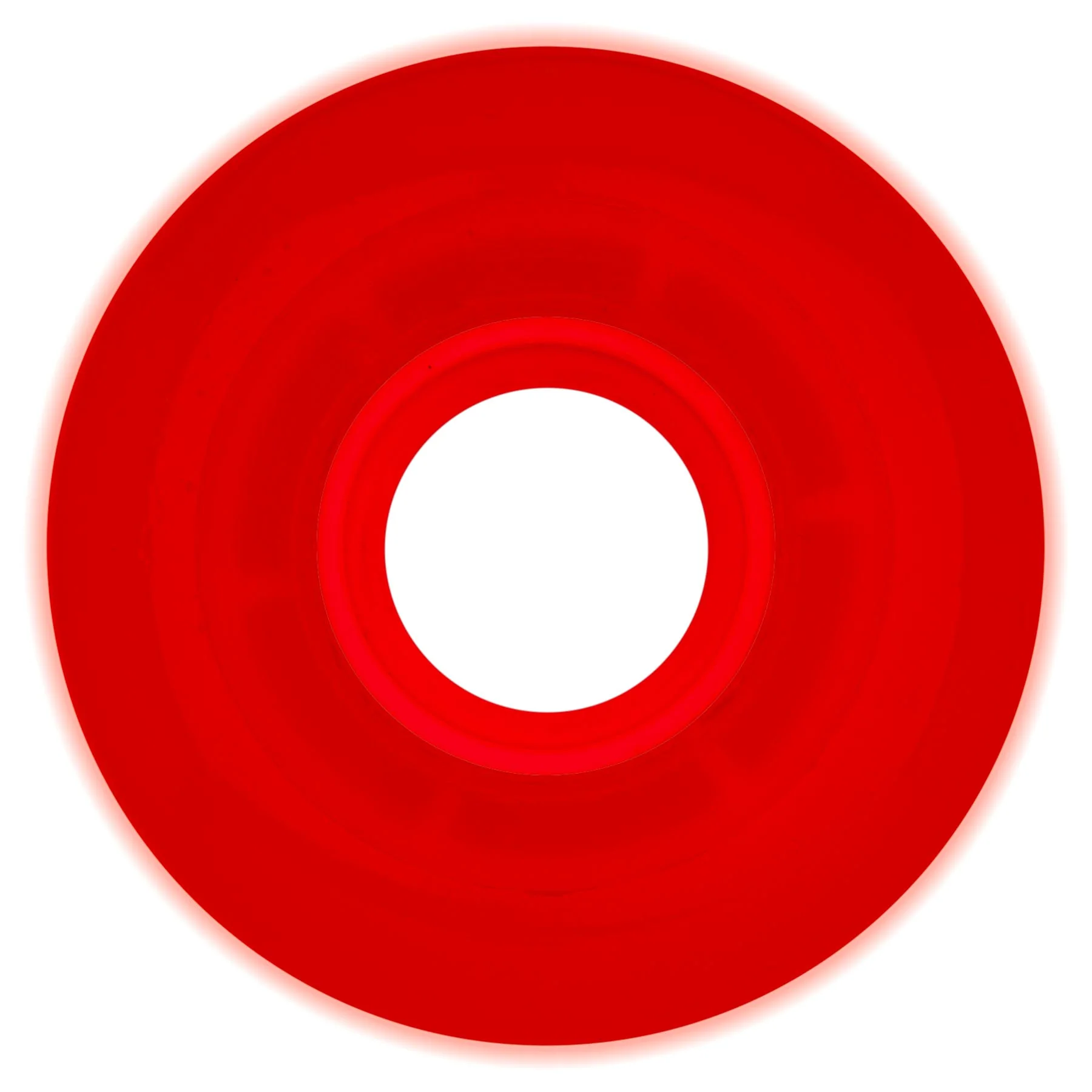 55mm Clouds Red Glow In The Dark 78a Ricta Skateboard Wheels - Image 5
