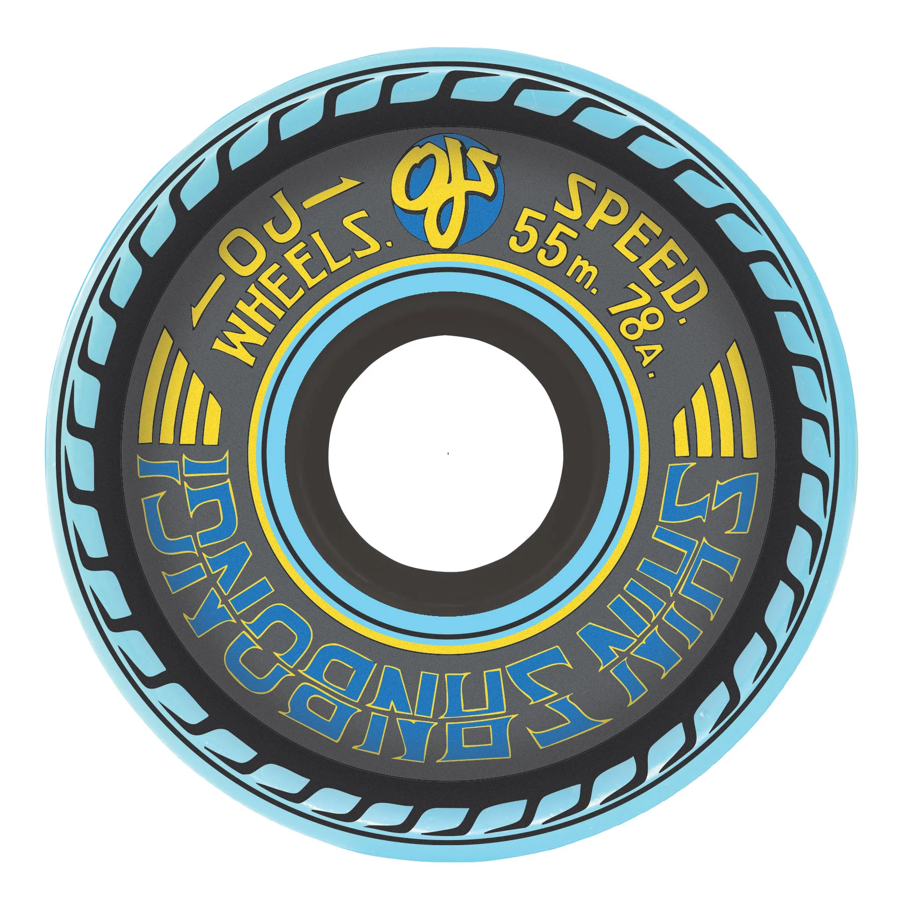55mm Shin Sanbongi Mini Super Juice 78a OJ Skateboard Wheels