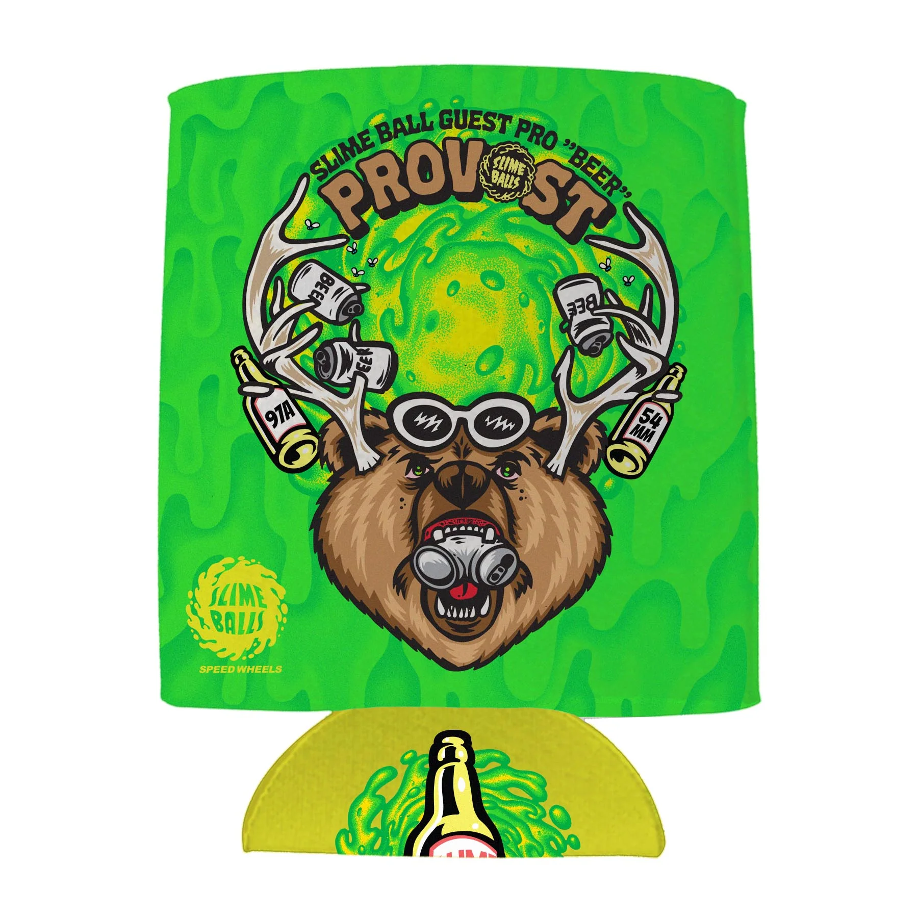 56mm Collin Provost Beer Vomit Mini 97a Slime Balls Skateboard Wheels - Image 5