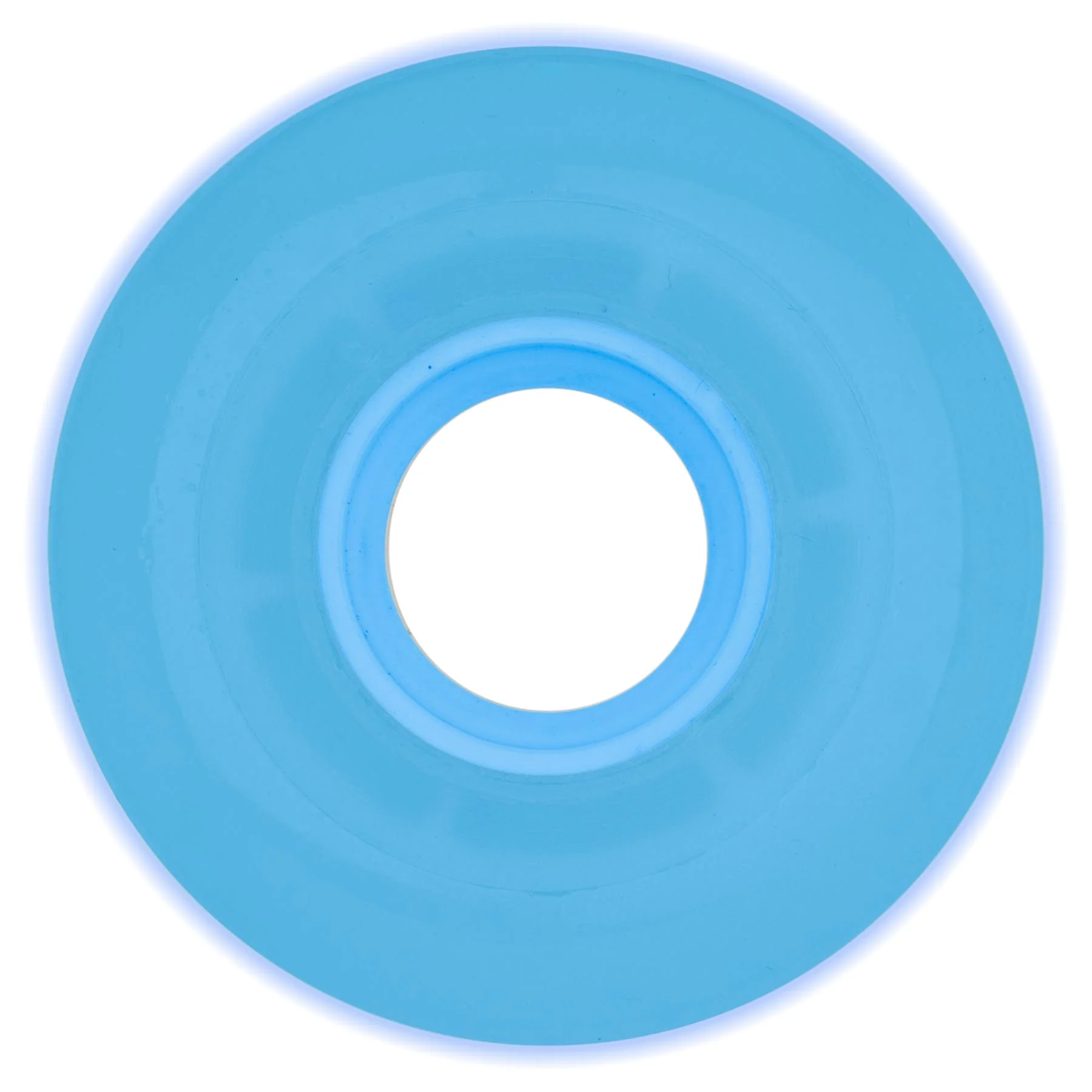 57mm Clouds Aqua Glow In The Dark 78a Ricta Skateboard Wheels - Image 5