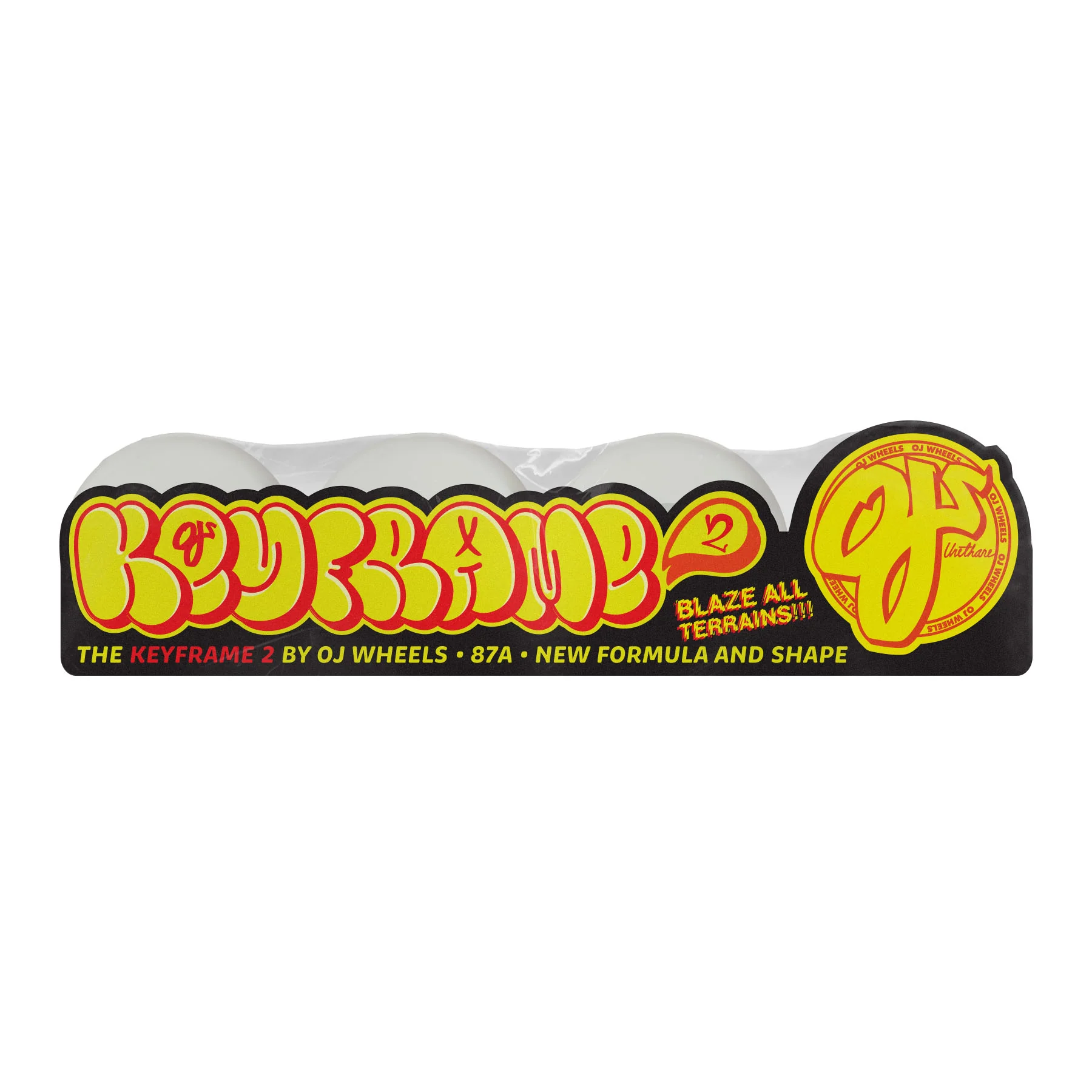 58mm Keyframe 2 87a OJ Skateboard Wheels - Image 5