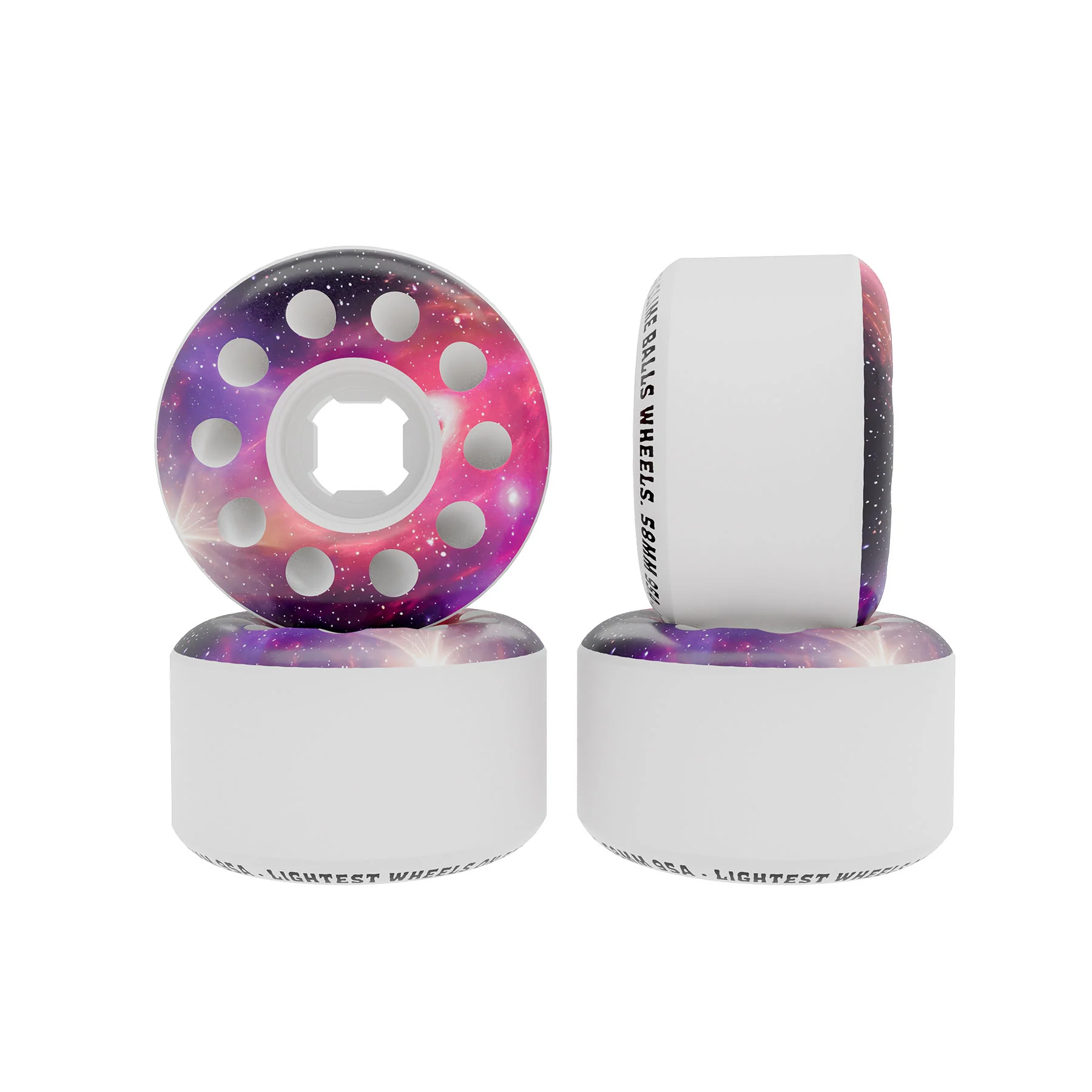58mm Worm Holes 97a Slime Balls Skateboard Wheels - Image 5