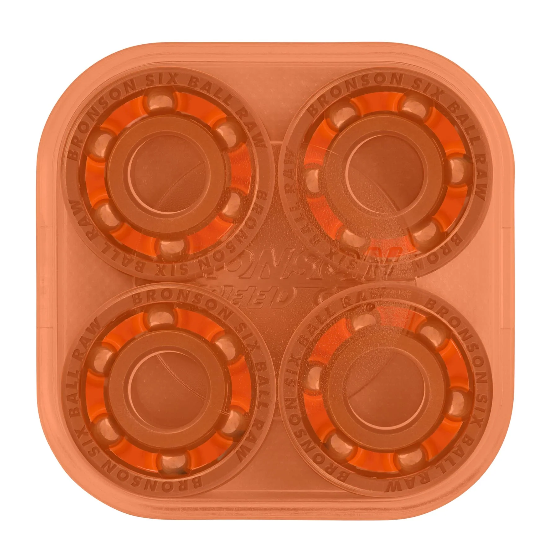 6-Ball Raw Bronson Skateboard Bearings - Image 3