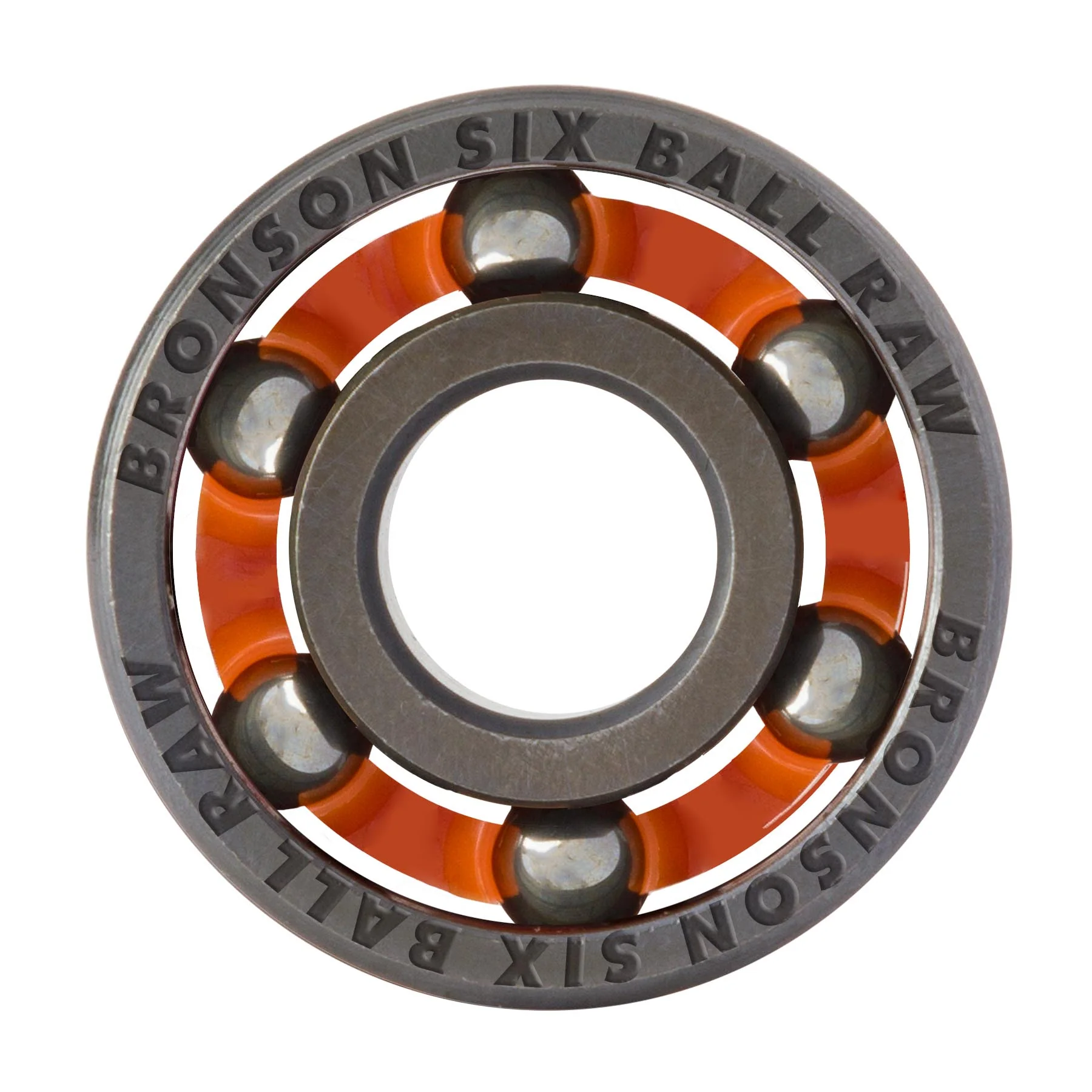6-Ball Raw Bronson Skateboard Bearings - Image 4