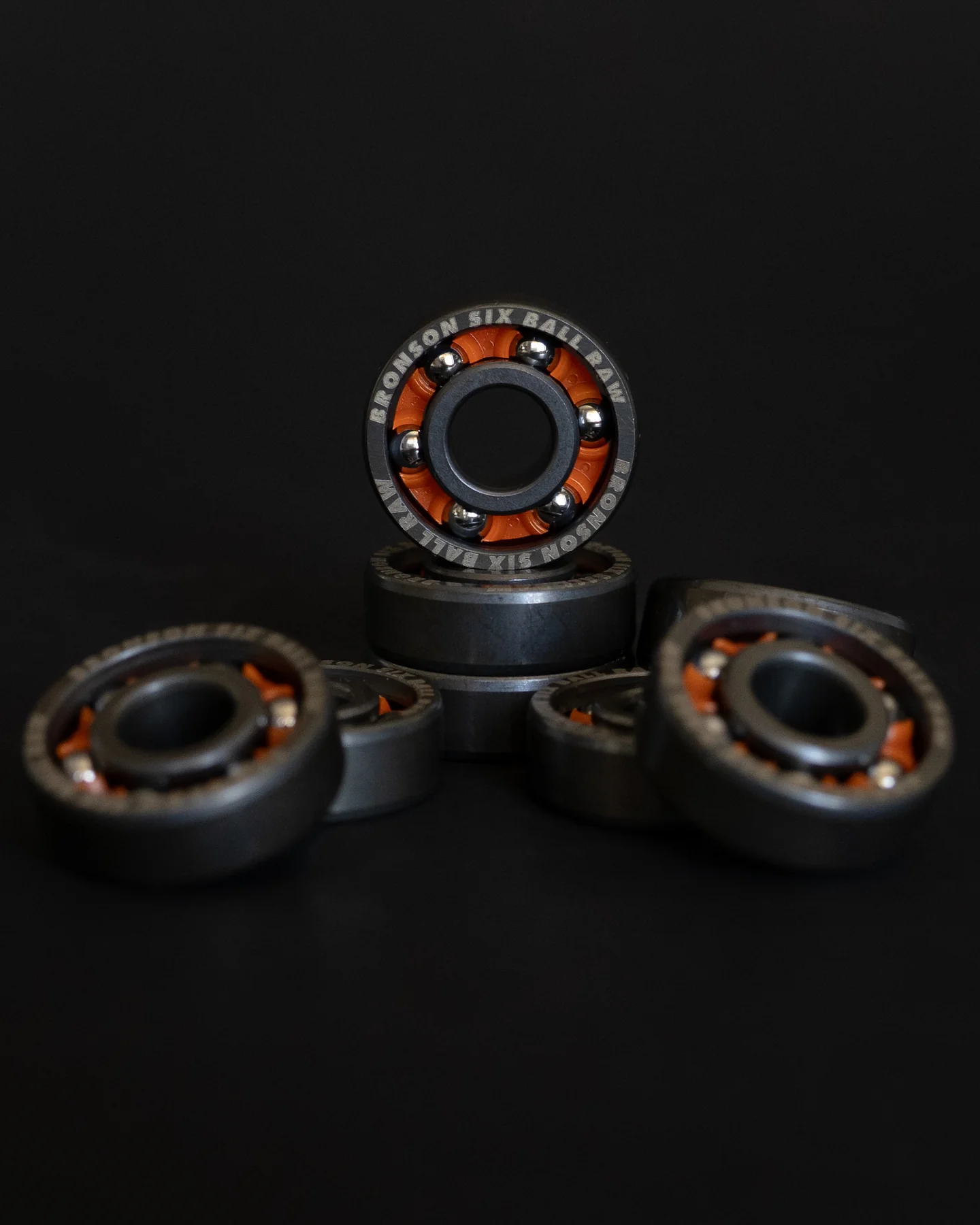 6-Ball Raw Bronson Skateboard Bearings - Image 7