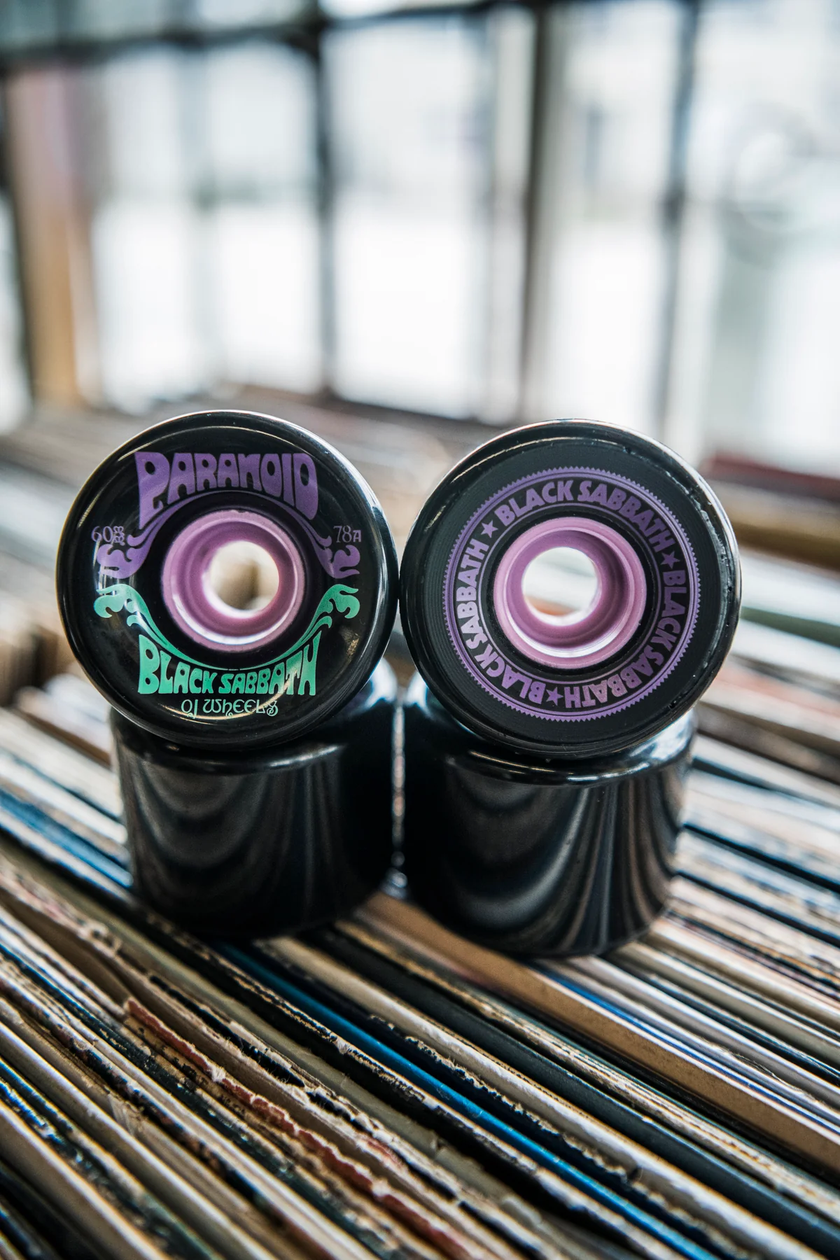 60mm Black Sabbath Paranoid Super Juice 78a OJ Skateboard Wheels - Image 6