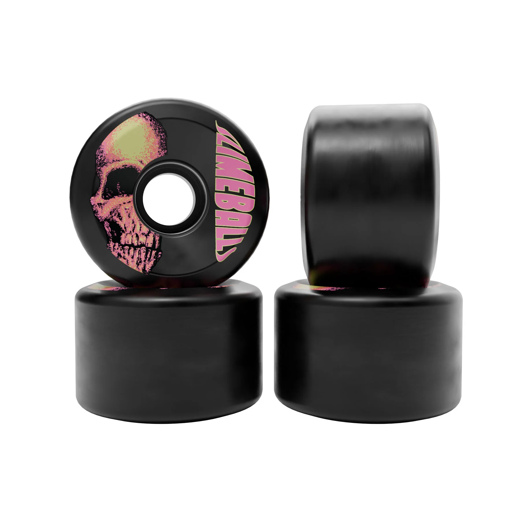 60mm Street Creep Reissue 78a Slime Balls Skateboard Wheels - Image 5