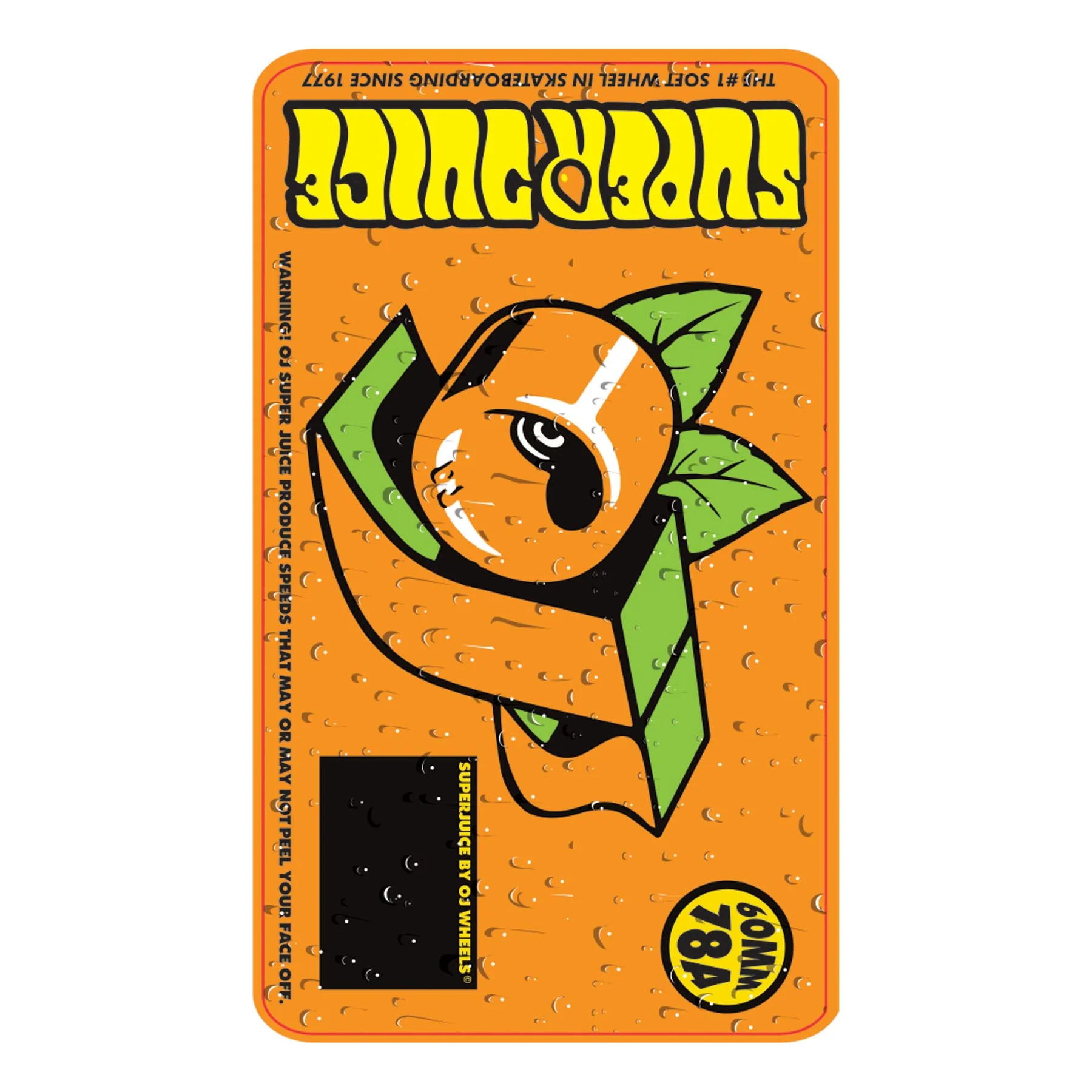 60mm Super Juice Green 78a OJ Skateboard Wheels - Image 4