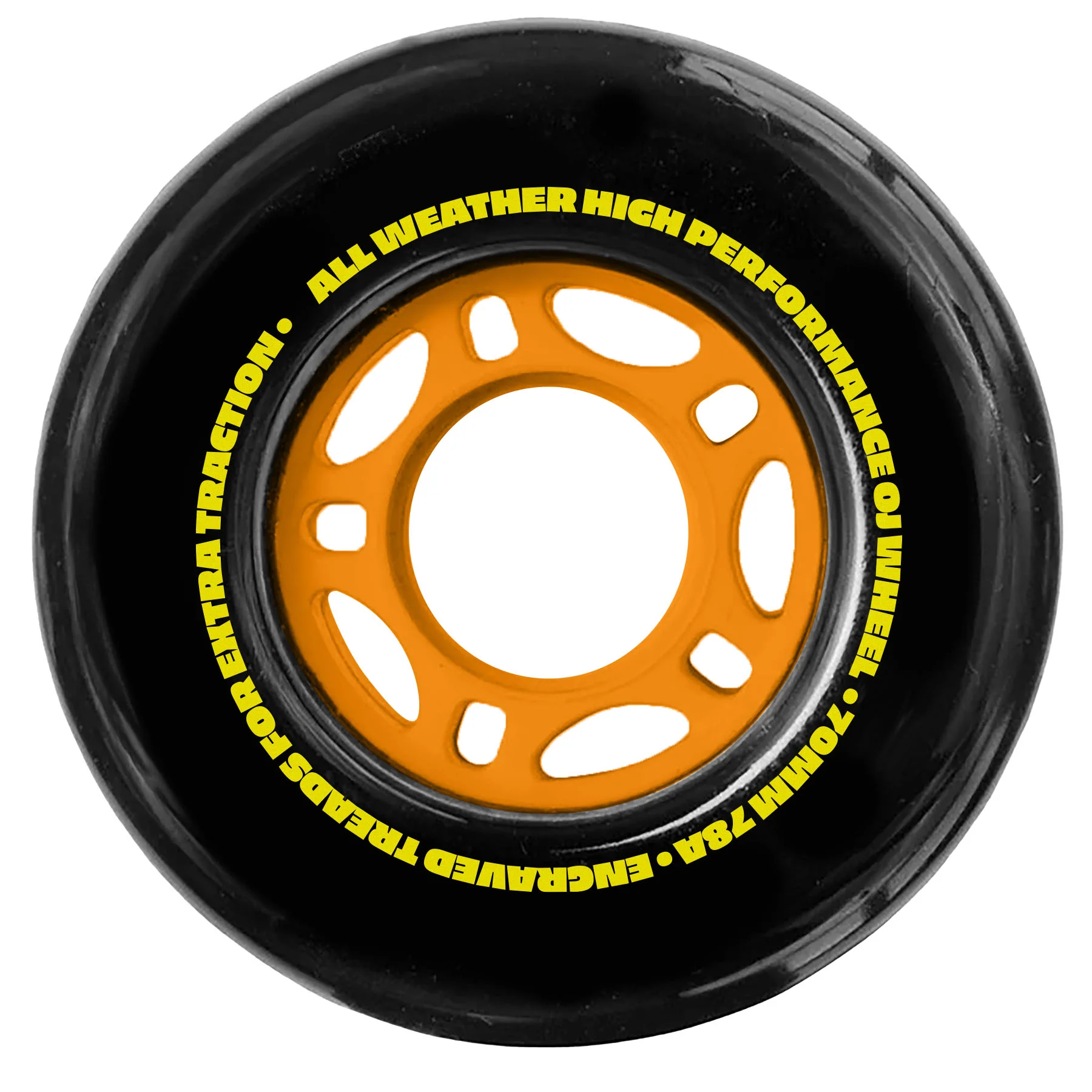 70mm Dirt Tires Thunder Juice 78a OJ Skateboard Wheels - Image 3