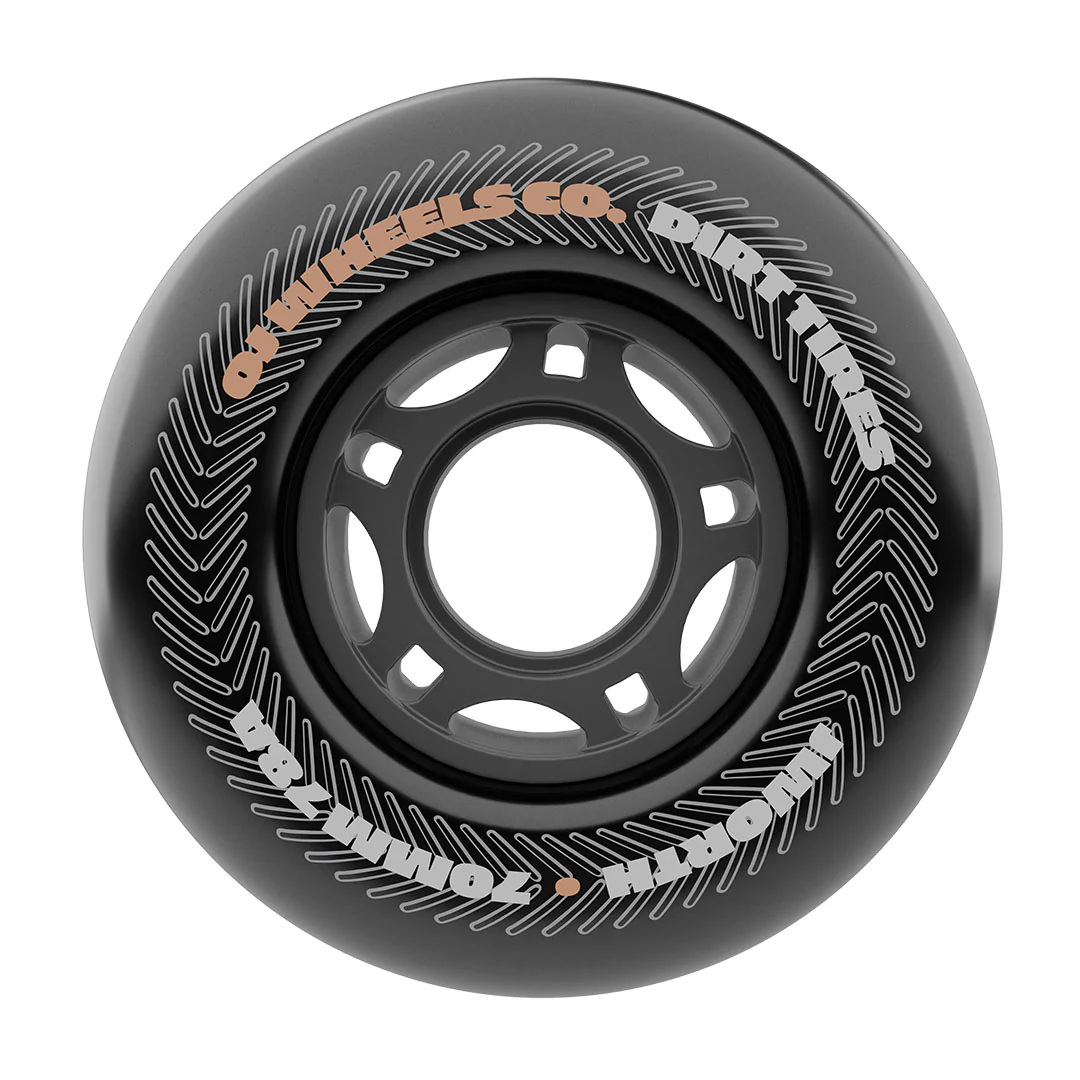 70mm John Worthington Dirt Tires Thunder Juice 78a OJ Skateboard Wheels - Image 2