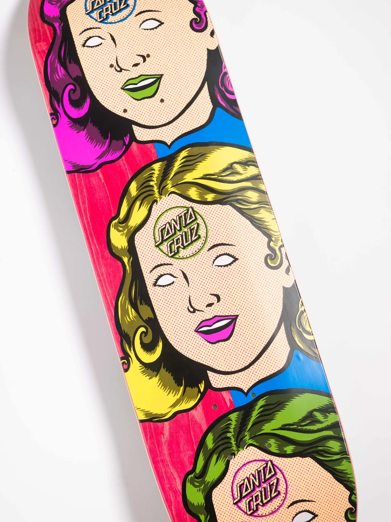 8.0in Possessed Head Santa Cruz FeelBase Skateboard Deck - Image 3