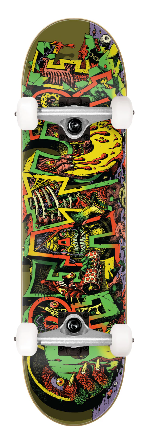 8.0in Full Hallucination Creature Complete Skateboard