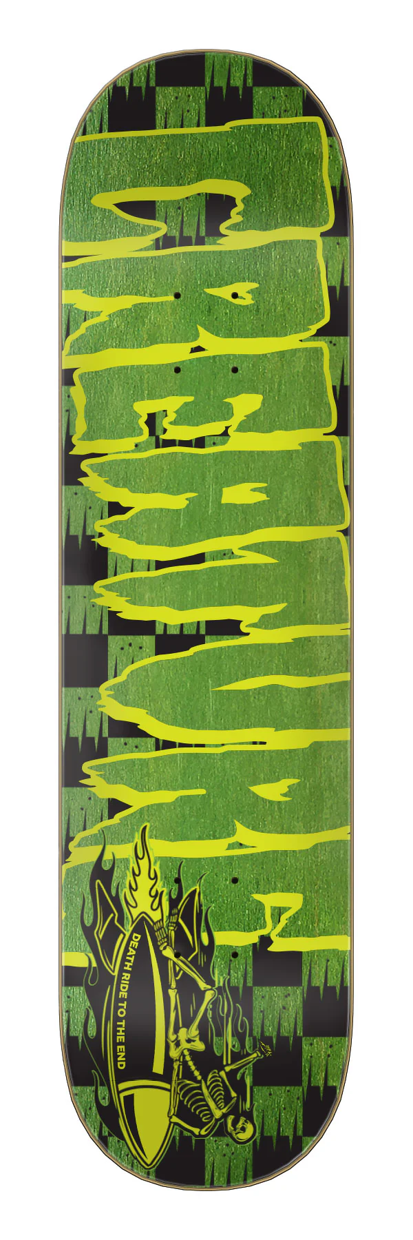 8.00in Death Riders Creature Stumps Birch Skateboard Deck