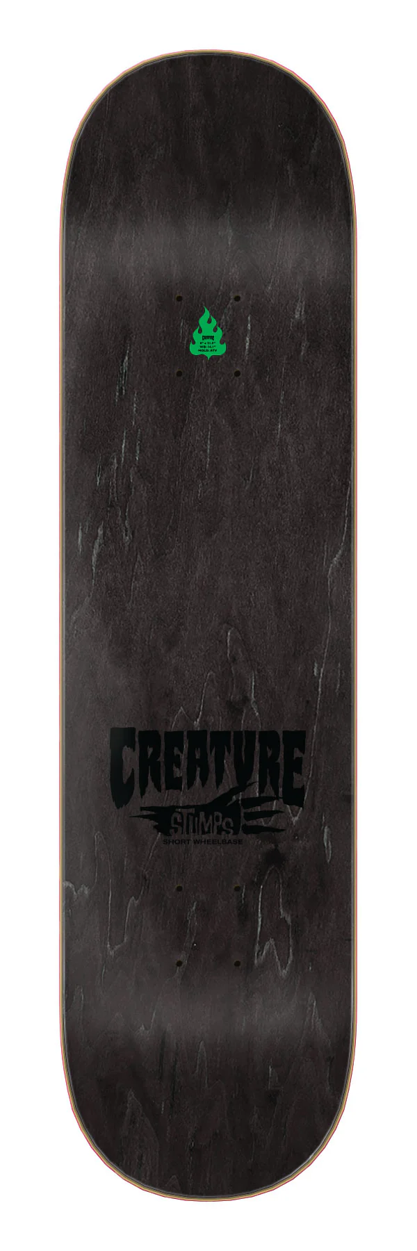 8.0in Assorted Color Logo Stumps Creature Skateboard Deck - Image 7