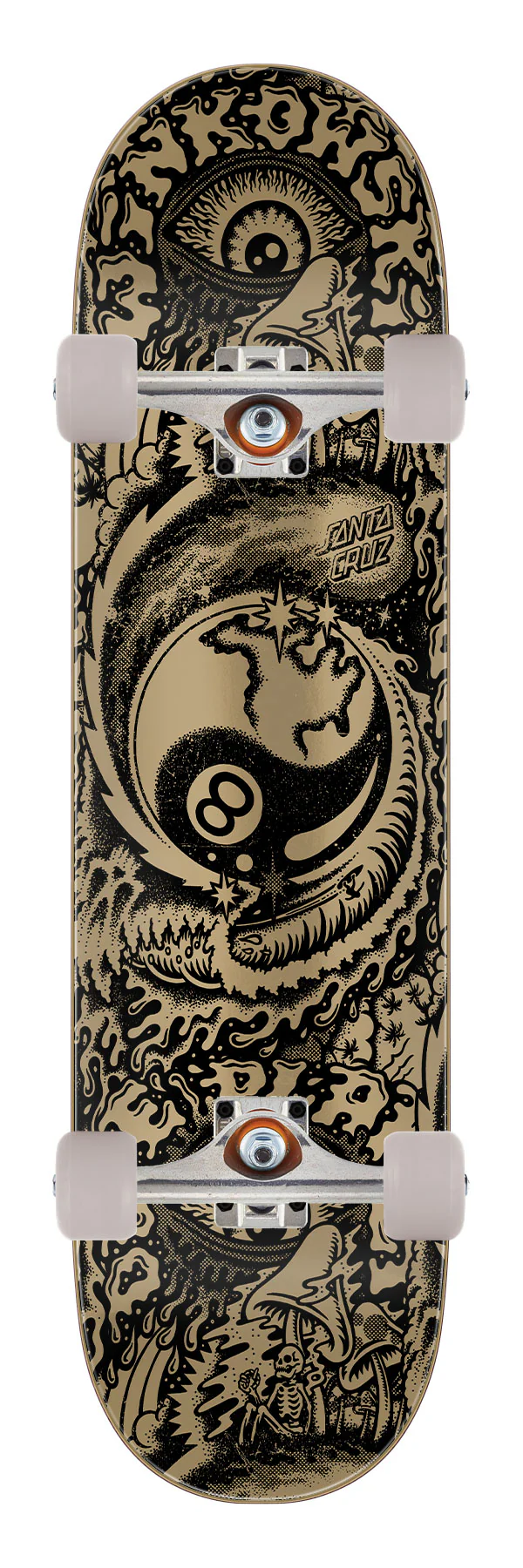8.25in Erick Winkowski Extra Dope Planet Santa Cruz Premium Complete Skateboard