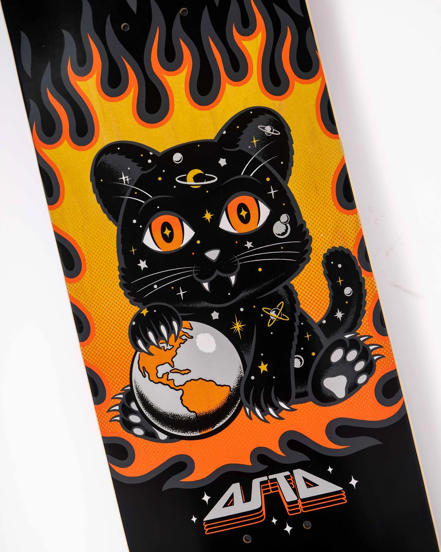 8.2in Tom Asta Space Kitten Santa Cruz Twin Skateboard Deck - Image 3