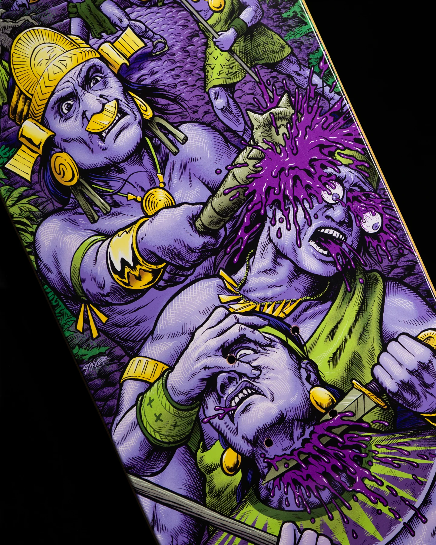 8.375in Jhanka Gonzalez Warriors Creature VX Skateboard Deck - Image 5