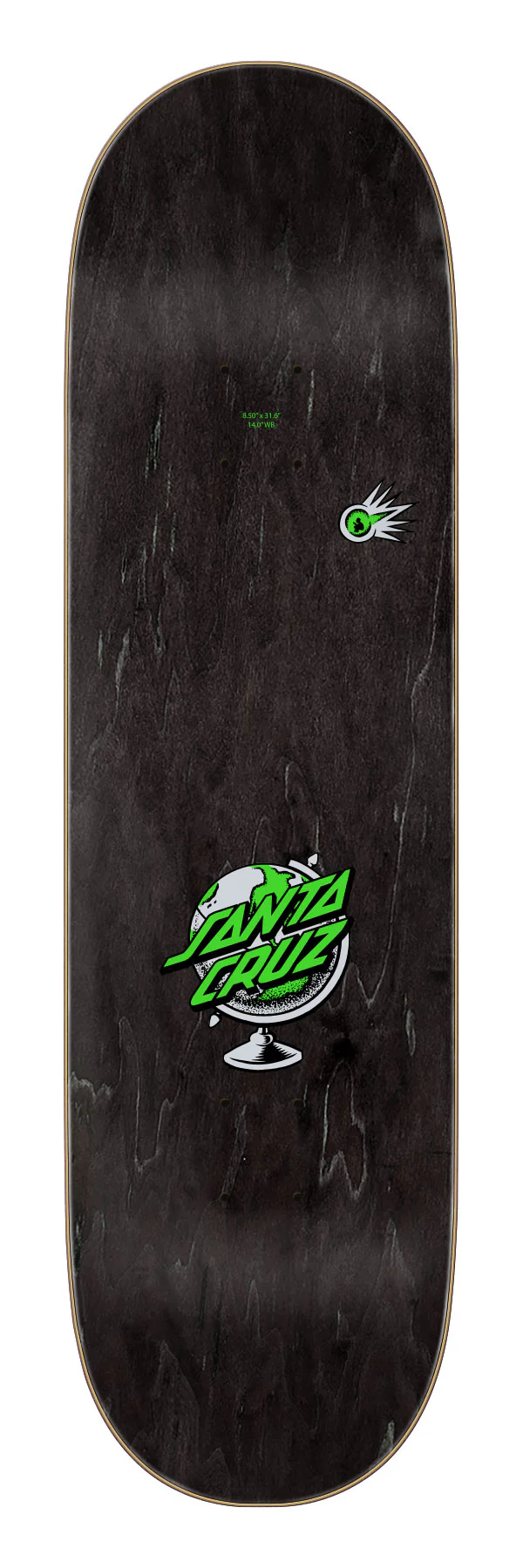 8.50in Jereme Knibbs Cryptic Santa Cruz Skateboard Deck - Image 2