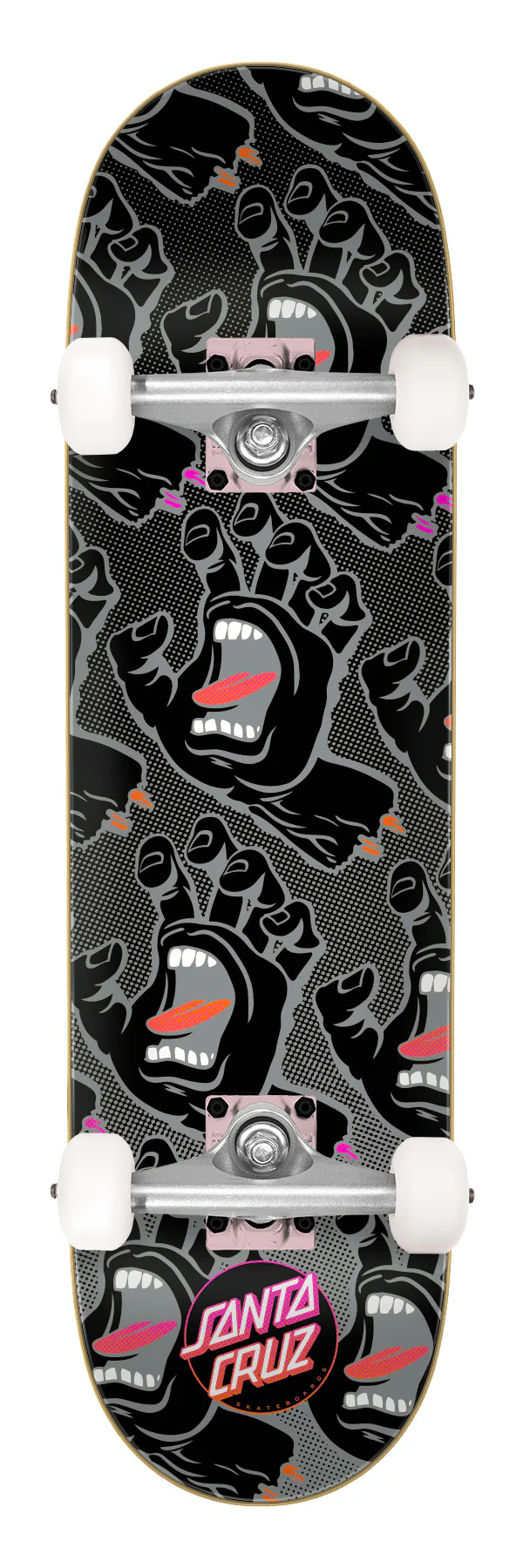 8.51in XL Gradient Hands Santa Cruz Complete Skateboard