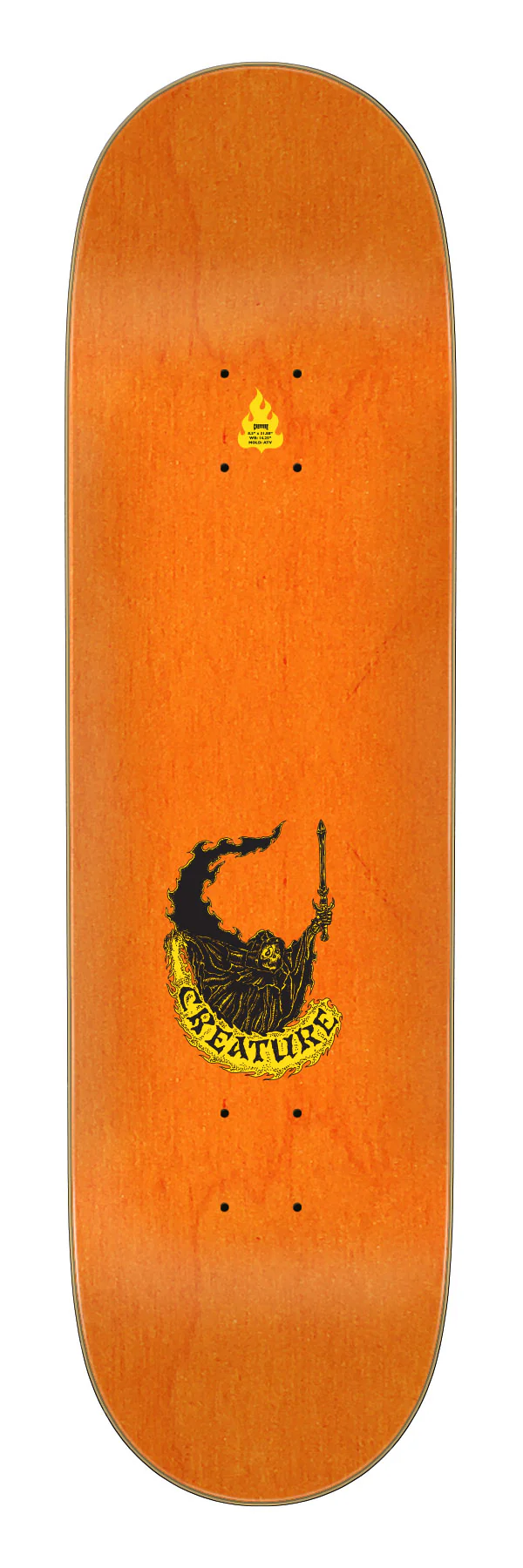 8.51in Mathias Torres Creach Us Creature Stumps Skateboard Deck - Image 2