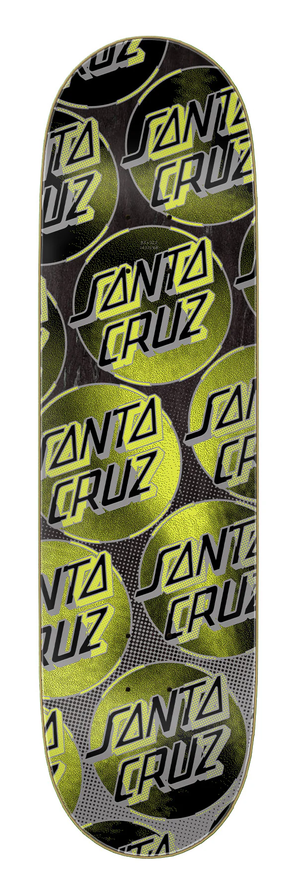 8.5in Acid Cloud Santa Cruz Birch Skateboard Deck - Image 2