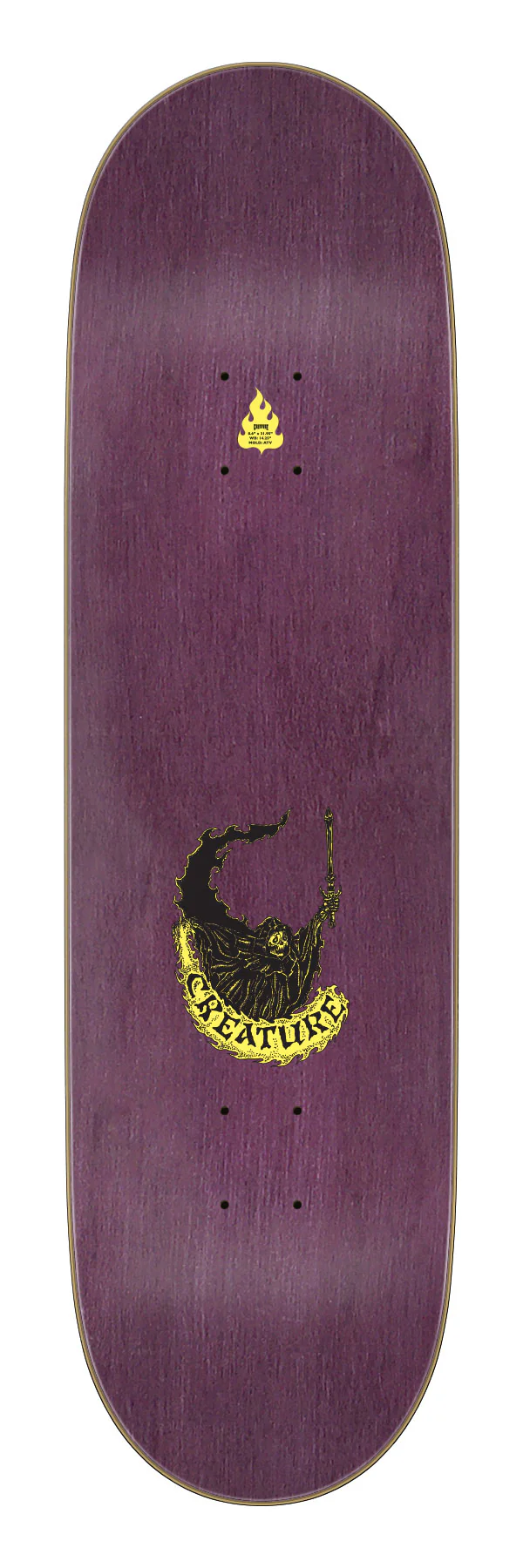 8.60in Milton Martinez Creach Us Creature Stumps Skateboard Deck - Image 2