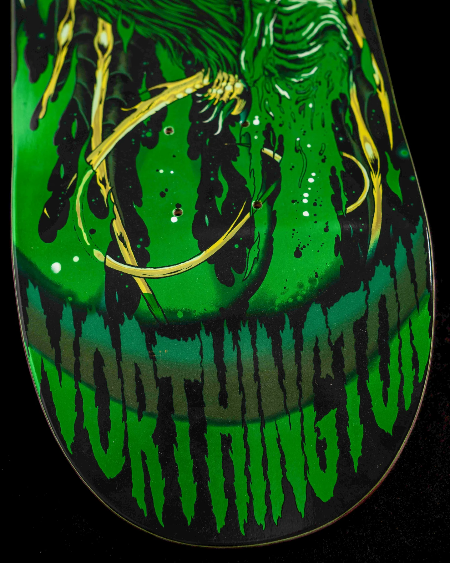 8.6in John Worthington Skullburn Creature VX Skateboard Deck - Image 4