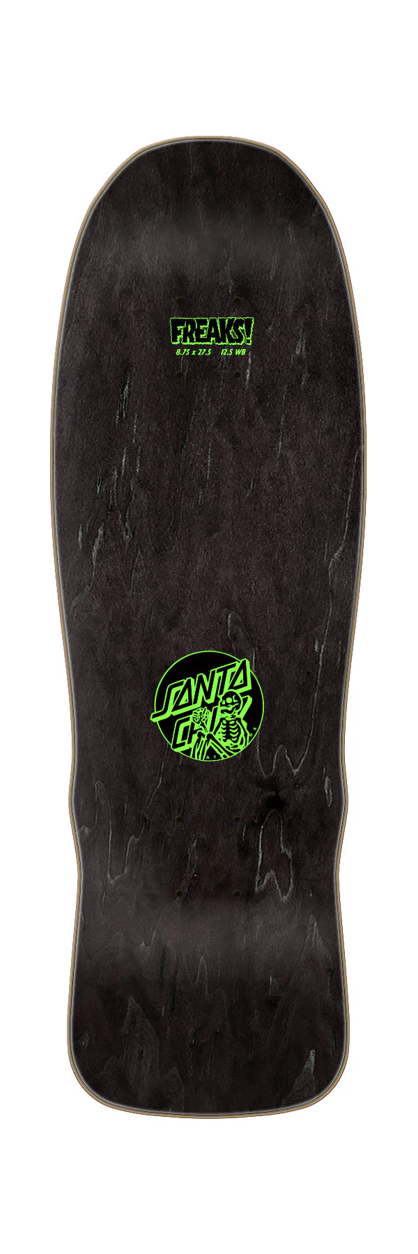 8.75in Erick Winkowski Dope Planet Micro Santa Cruz Freaks Skateboard Deck - Image 4