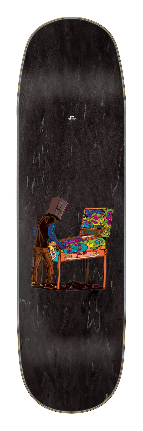 8.78in Sam Hitz Larb Ball Creature Skateboard Deck - Image 2