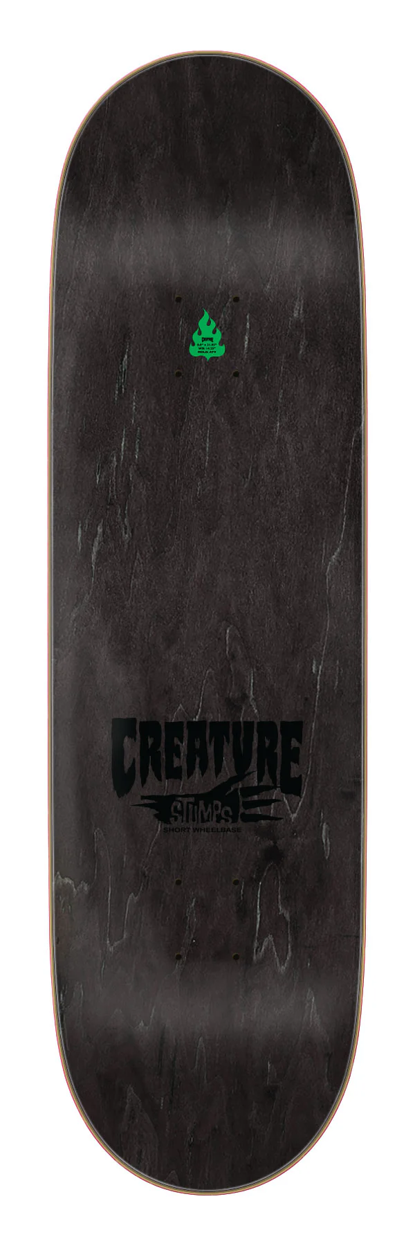 8.8in Assorted Color Logo Stumps Creature Skateboard Deck - Image 7