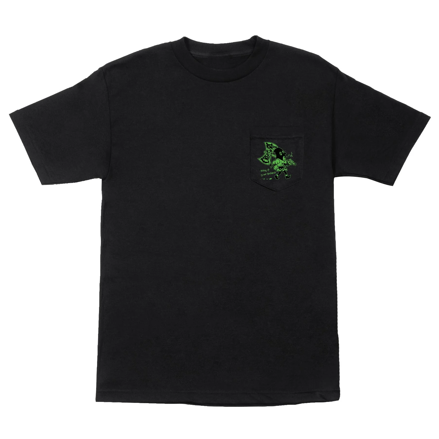9 to 5 Mens Creature Pocket T-Shirt