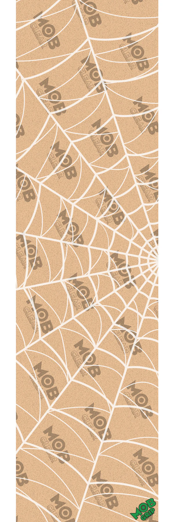 9in Half Web Clear Mob Skateboard Griptape